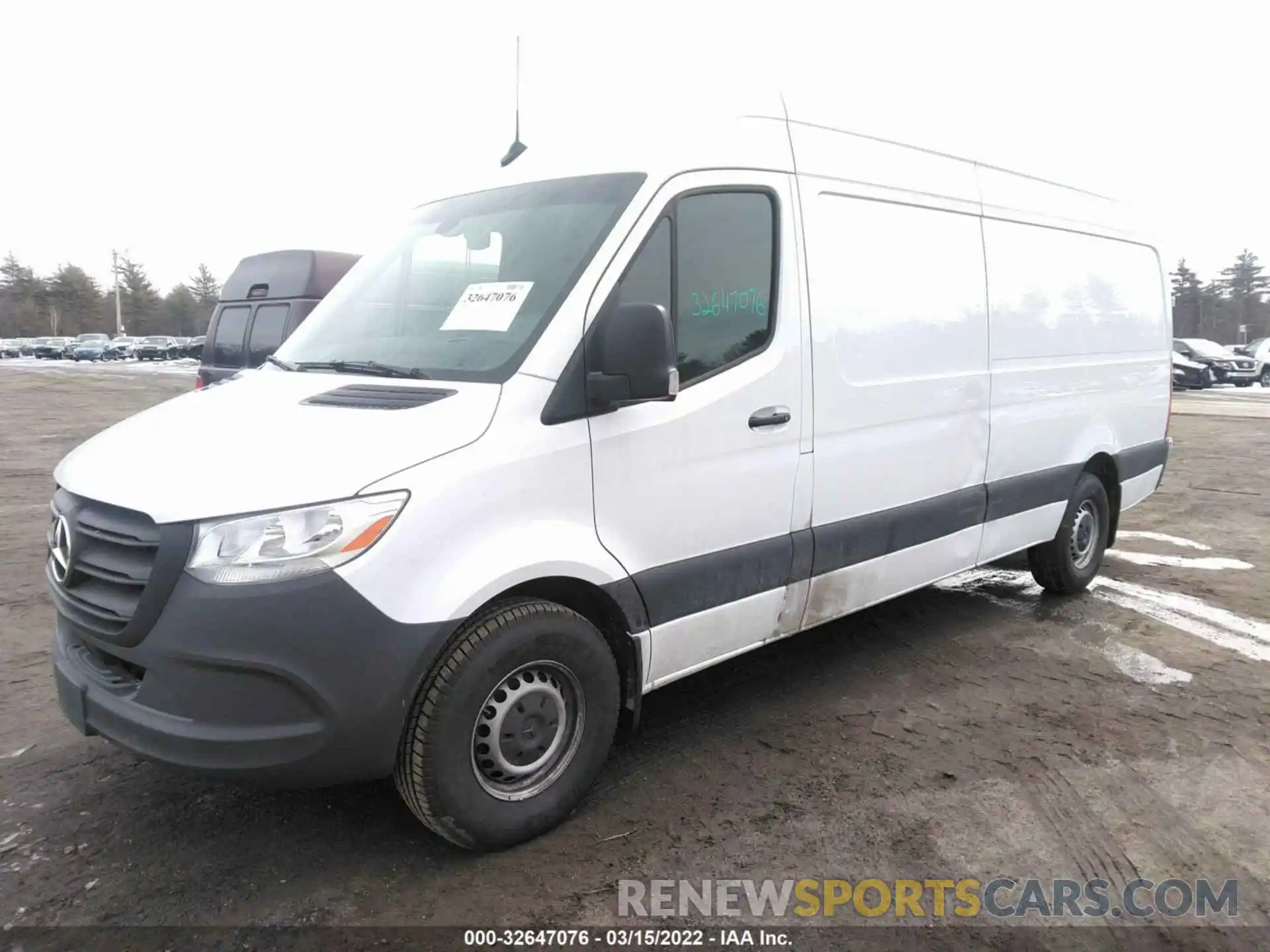 2 Photograph of a damaged car W1Y4ECHY9MT079053 MERCEDES-BENZ SPRINTER CARGO VAN 2021