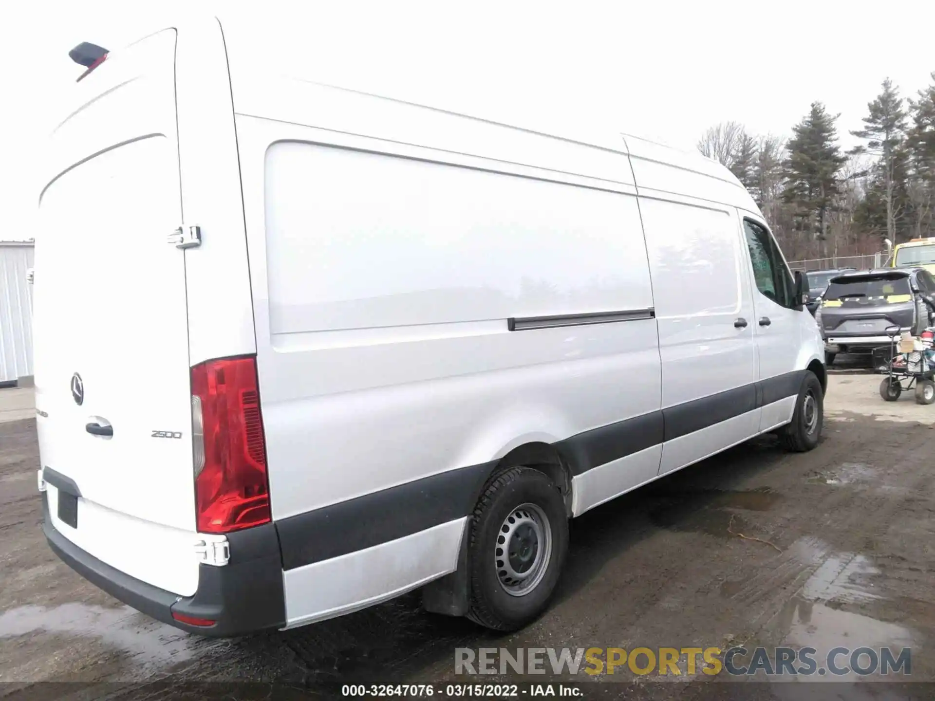 4 Фотография поврежденного автомобиля W1Y4ECHY9MT079053 MERCEDES-BENZ SPRINTER CARGO VAN 2021