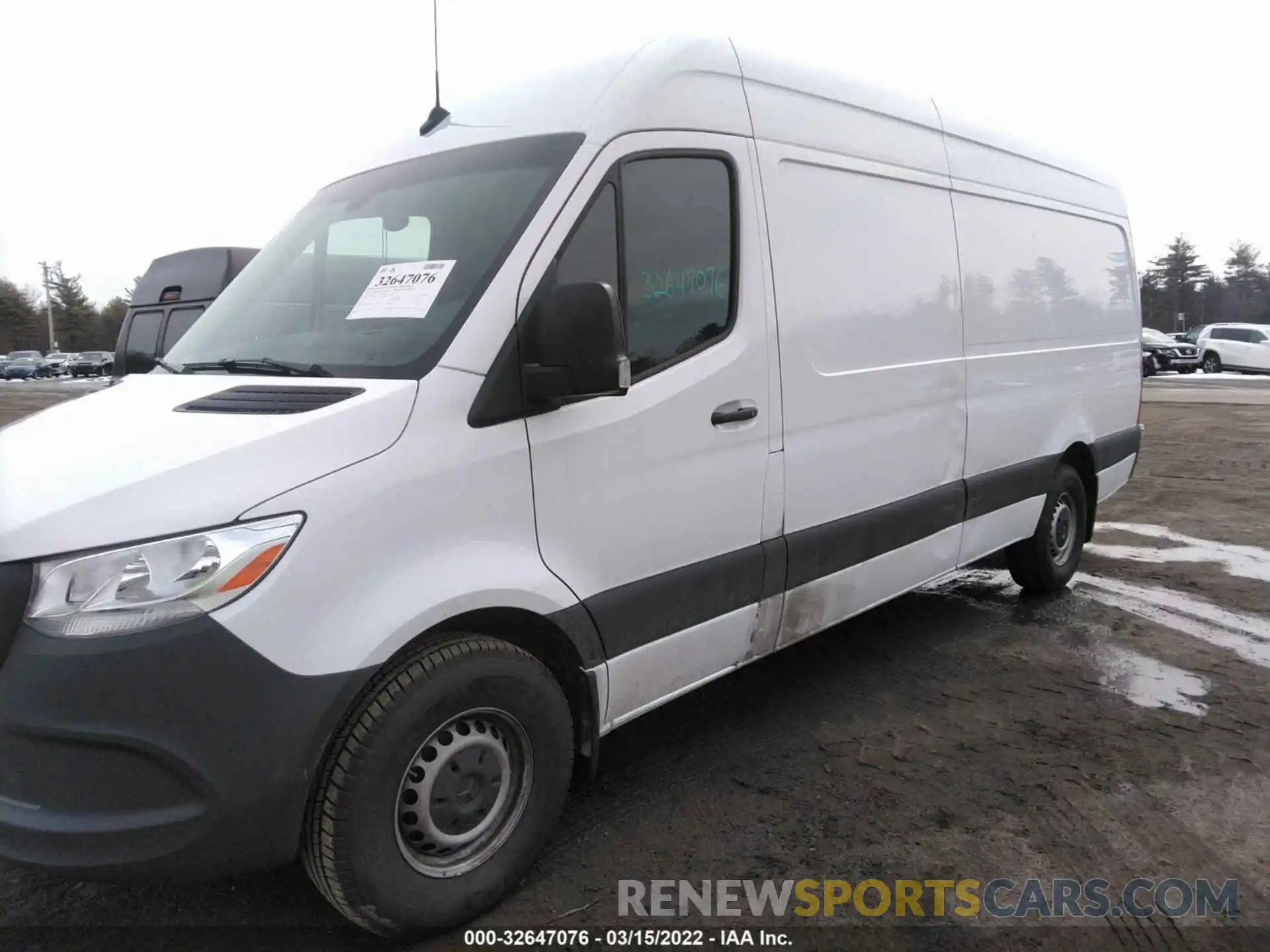 6 Photograph of a damaged car W1Y4ECHY9MT079053 MERCEDES-BENZ SPRINTER CARGO VAN 2021