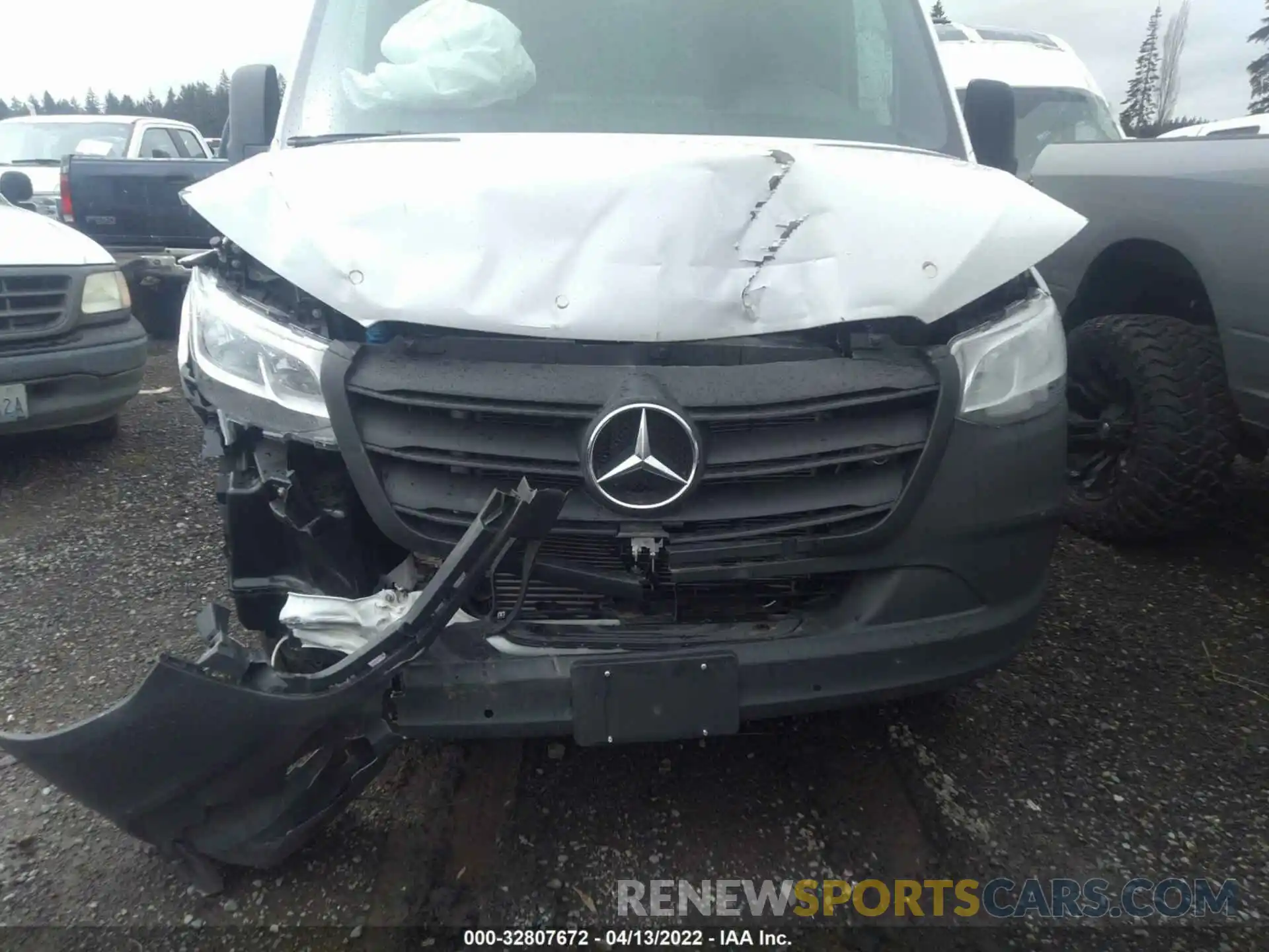 6 Photograph of a damaged car W1Y4EDHY7MT079655 MERCEDES-BENZ SPRINTER CARGO VAN 2021