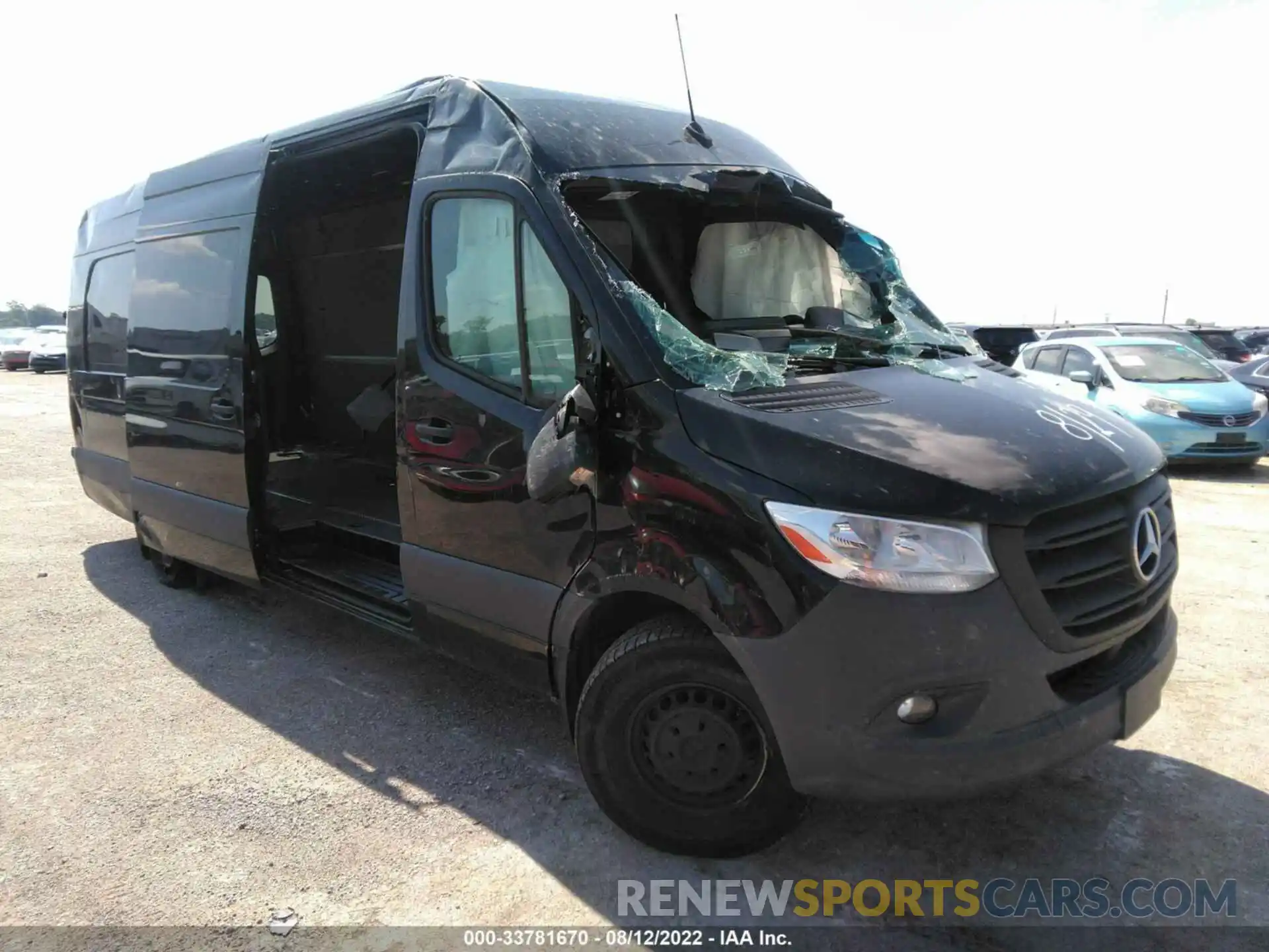 1 Photograph of a damaged car W1Y4EDHY9MT074585 MERCEDES-BENZ SPRINTER CARGO VAN 2021