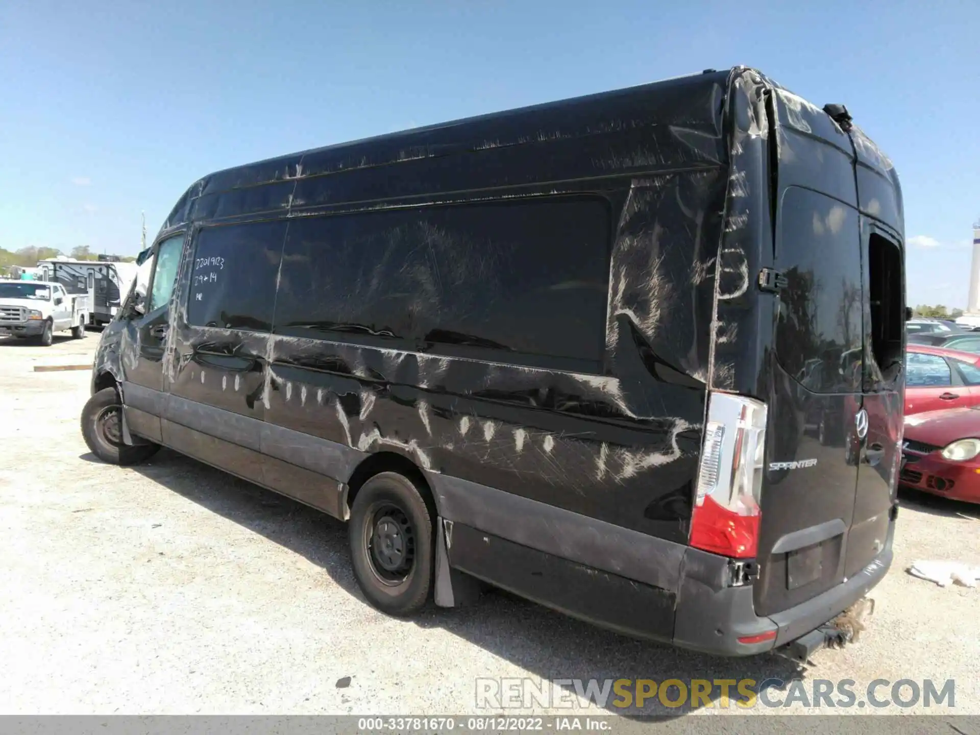 3 Photograph of a damaged car W1Y4EDHY9MT074585 MERCEDES-BENZ SPRINTER CARGO VAN 2021