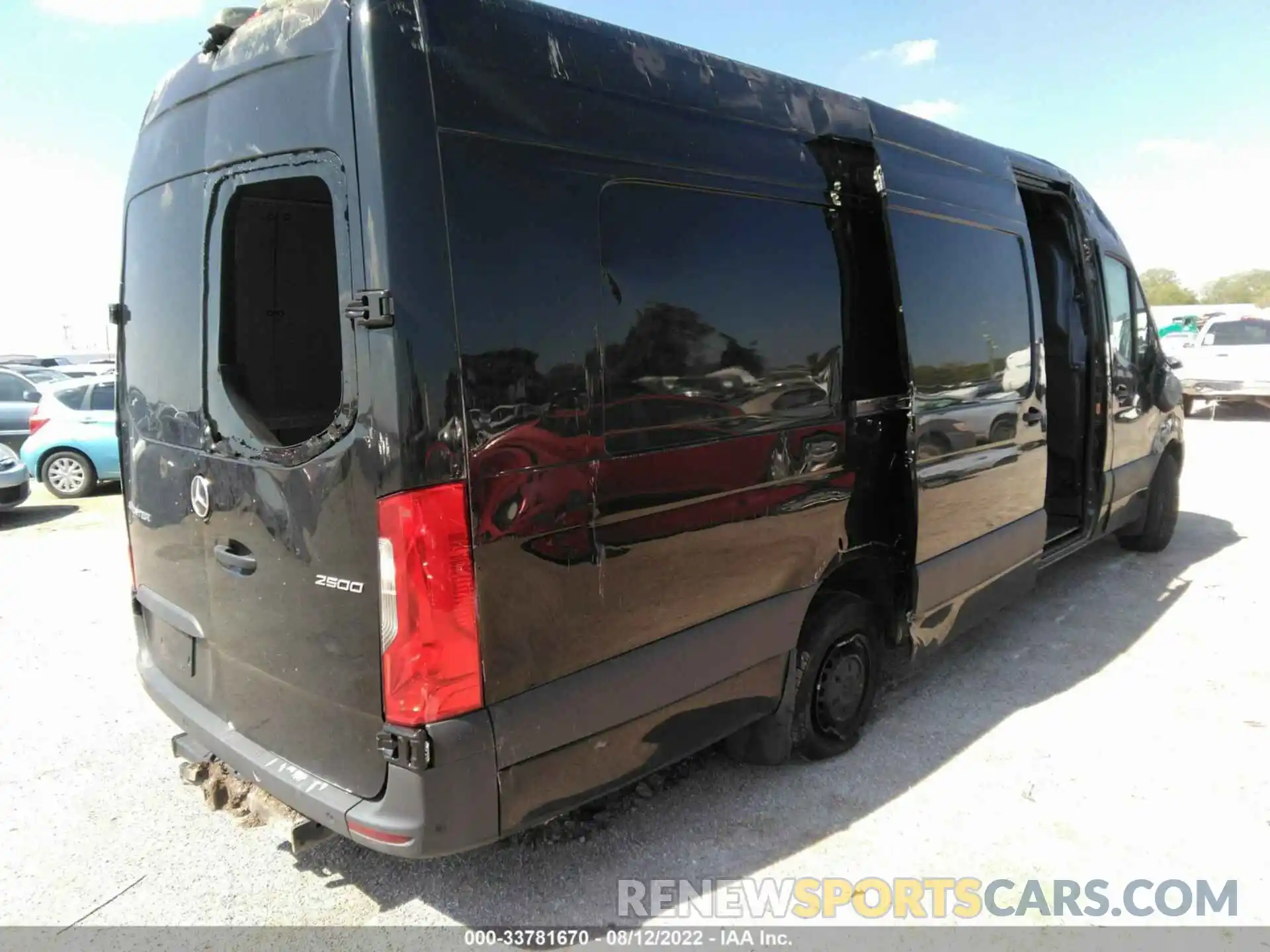 4 Photograph of a damaged car W1Y4EDHY9MT074585 MERCEDES-BENZ SPRINTER CARGO VAN 2021