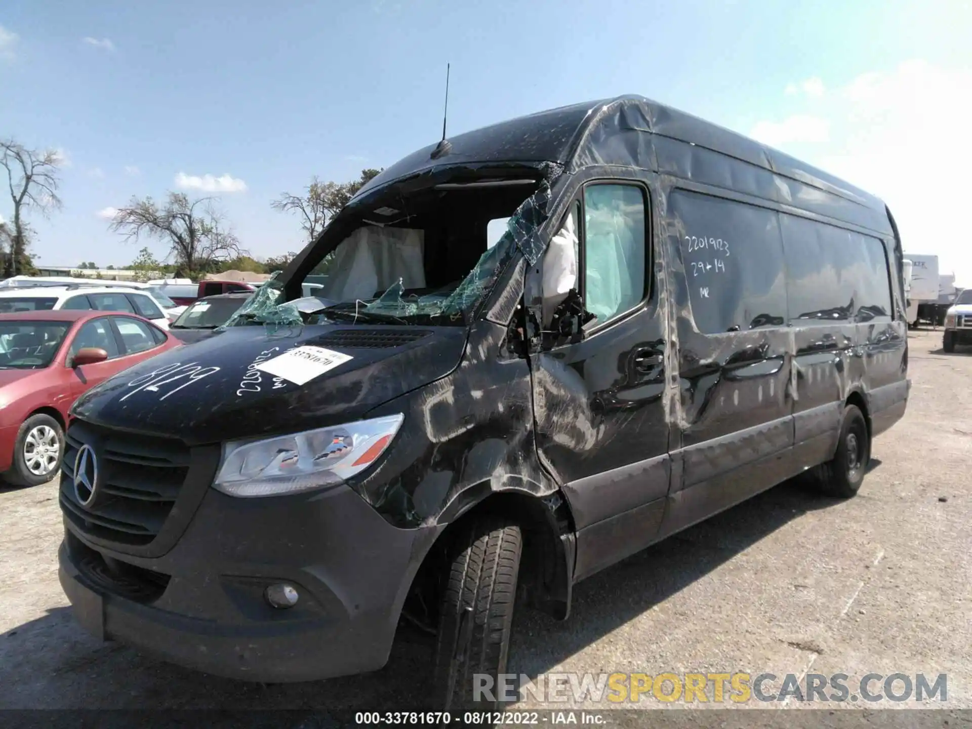 6 Photograph of a damaged car W1Y4EDHY9MT074585 MERCEDES-BENZ SPRINTER CARGO VAN 2021