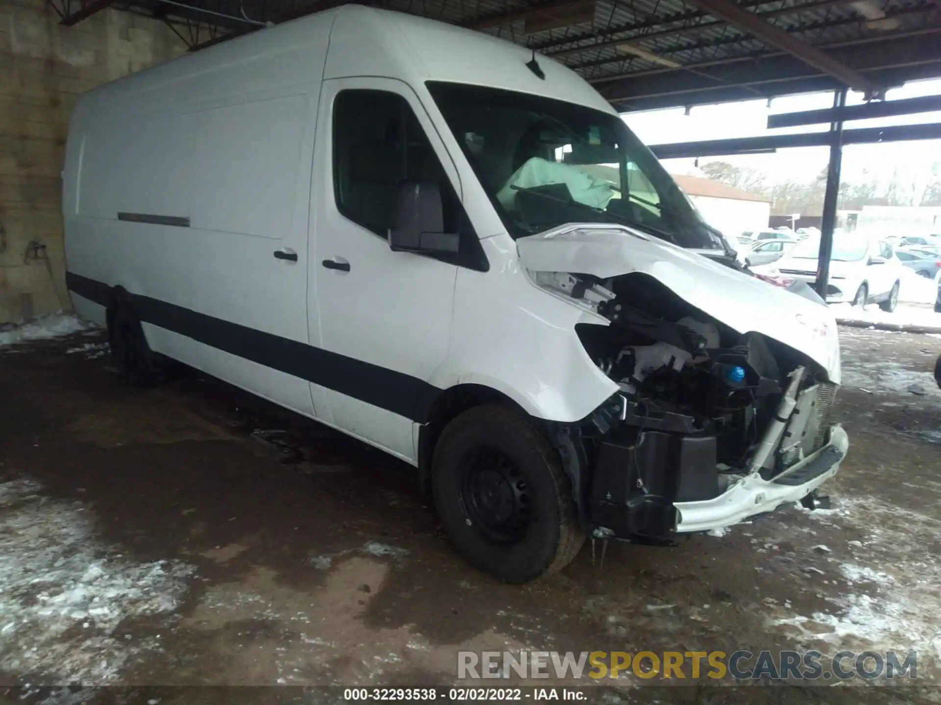 1 Фотография поврежденного автомобиля W1Y4EDHYXMT055575 MERCEDES-BENZ SPRINTER CARGO VAN 2021