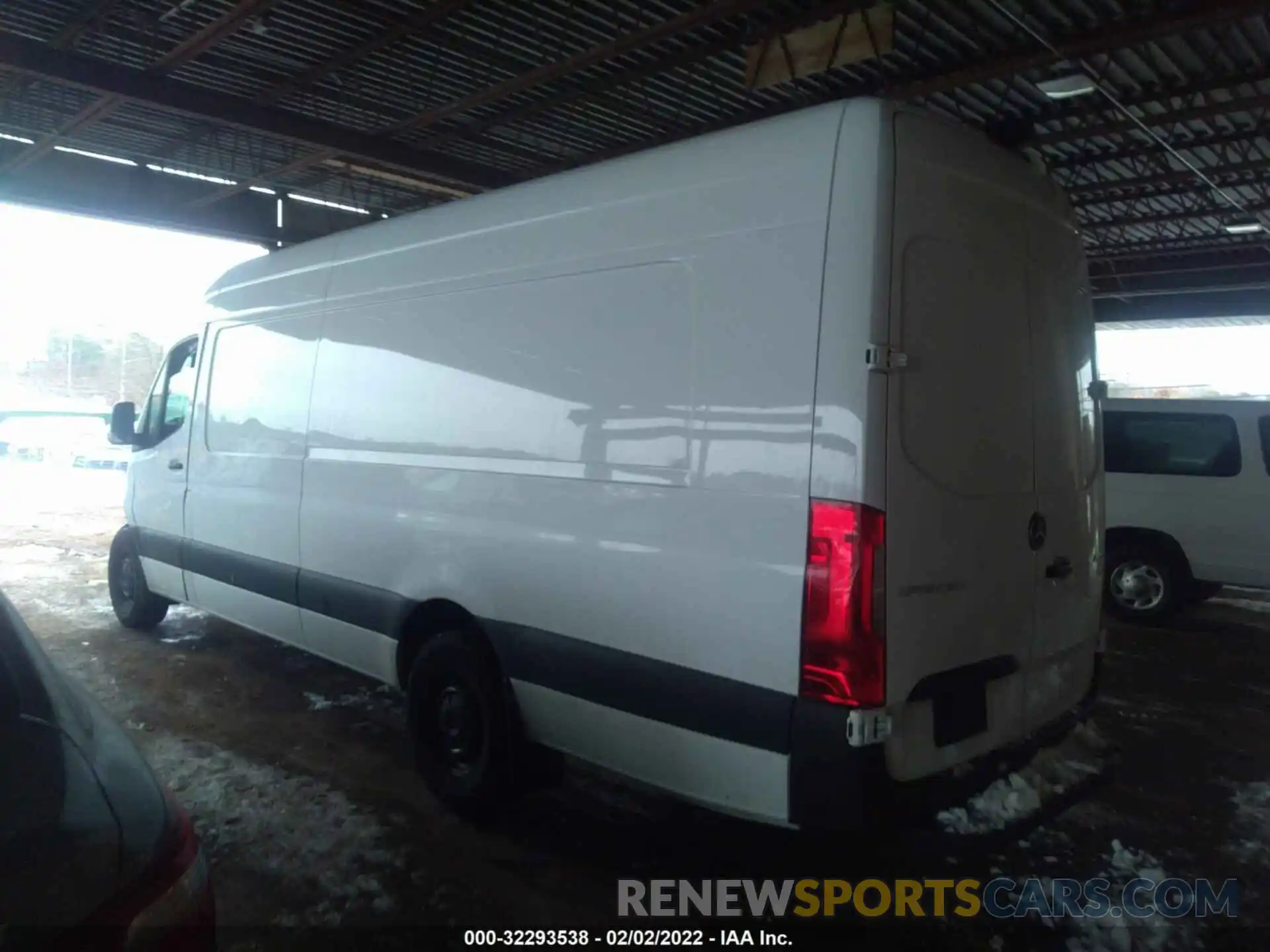 3 Фотография поврежденного автомобиля W1Y4EDHYXMT055575 MERCEDES-BENZ SPRINTER CARGO VAN 2021