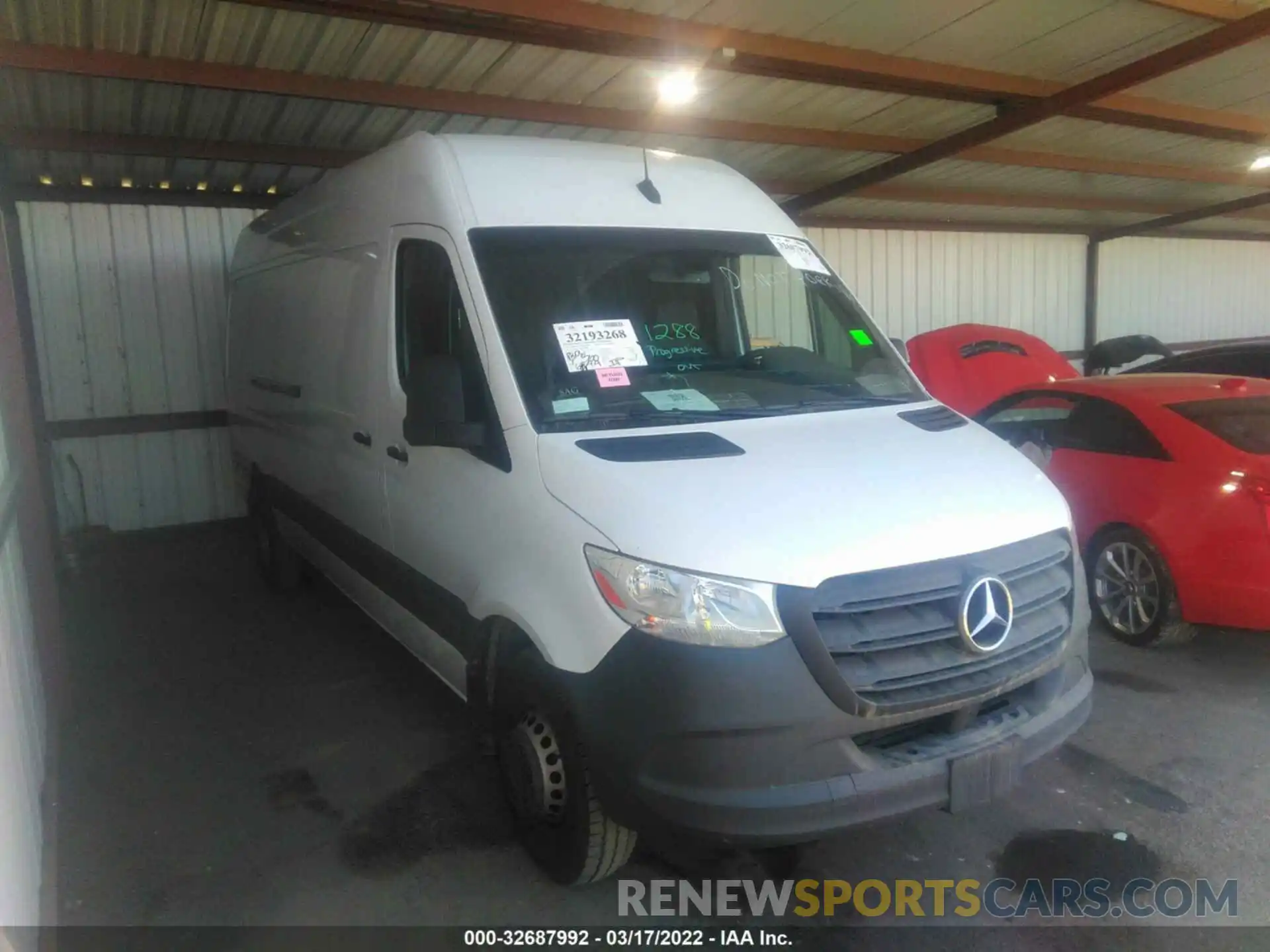 1 Photograph of a damaged car W1Y5DCHY0MT045882 MERCEDES-BENZ SPRINTER CARGO VAN 2021