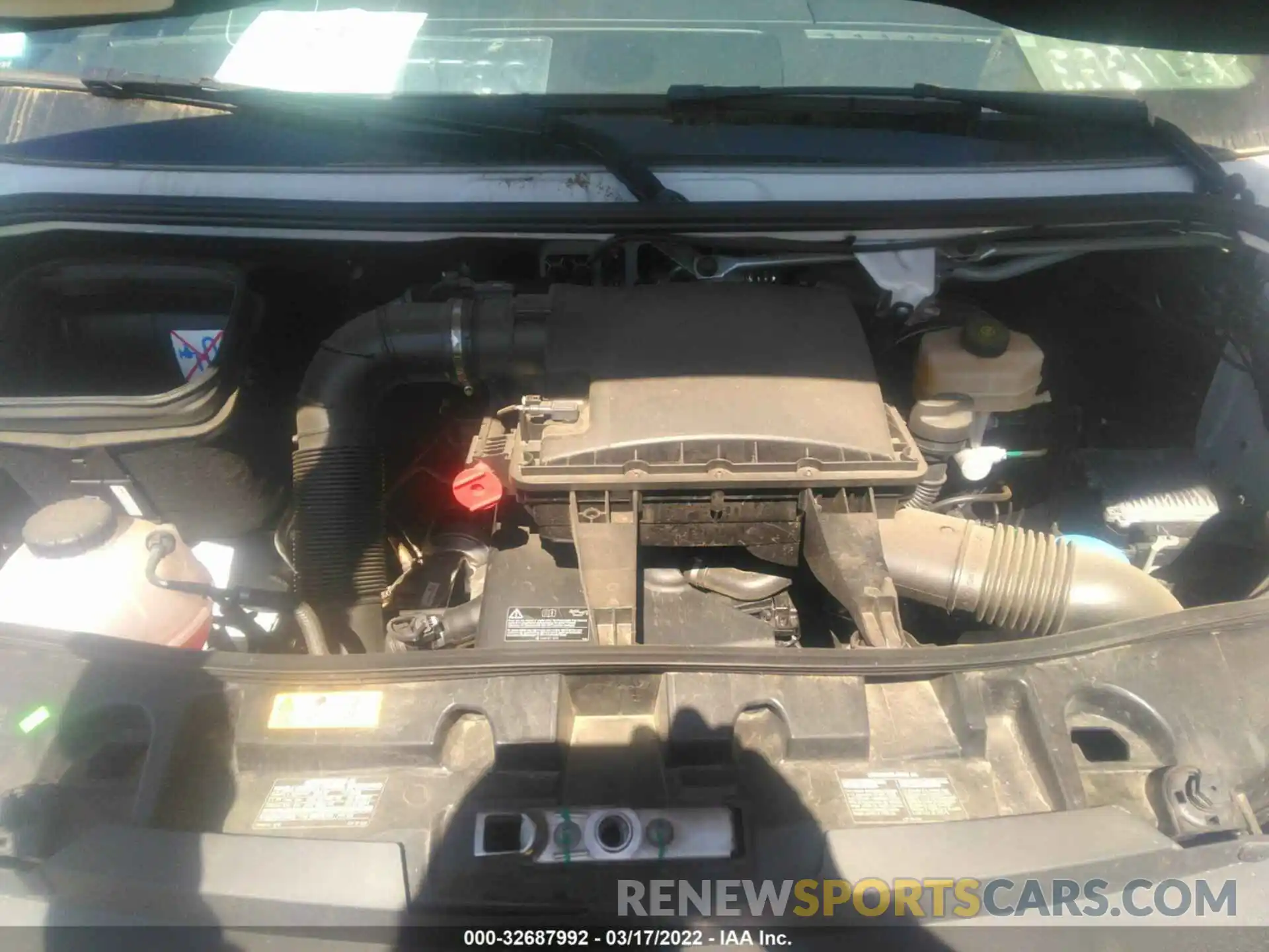 10 Photograph of a damaged car W1Y5DCHY0MT045882 MERCEDES-BENZ SPRINTER CARGO VAN 2021