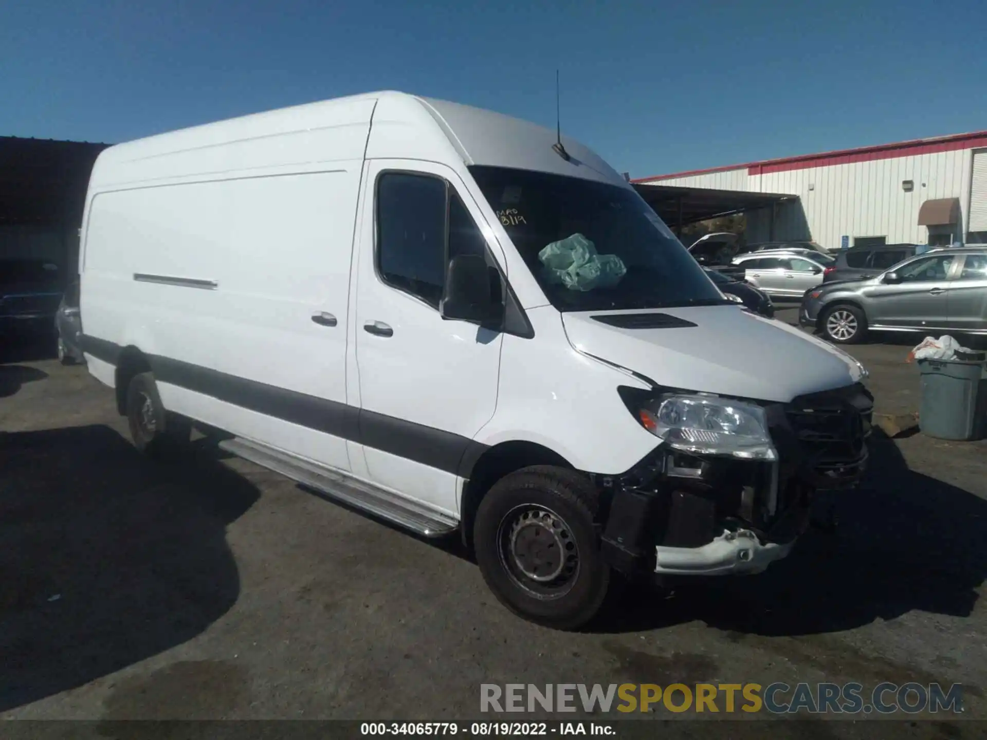 1 Photograph of a damaged car W1Y5ECHY7MT067438 MERCEDES-BENZ SPRINTER CARGO VAN 2021