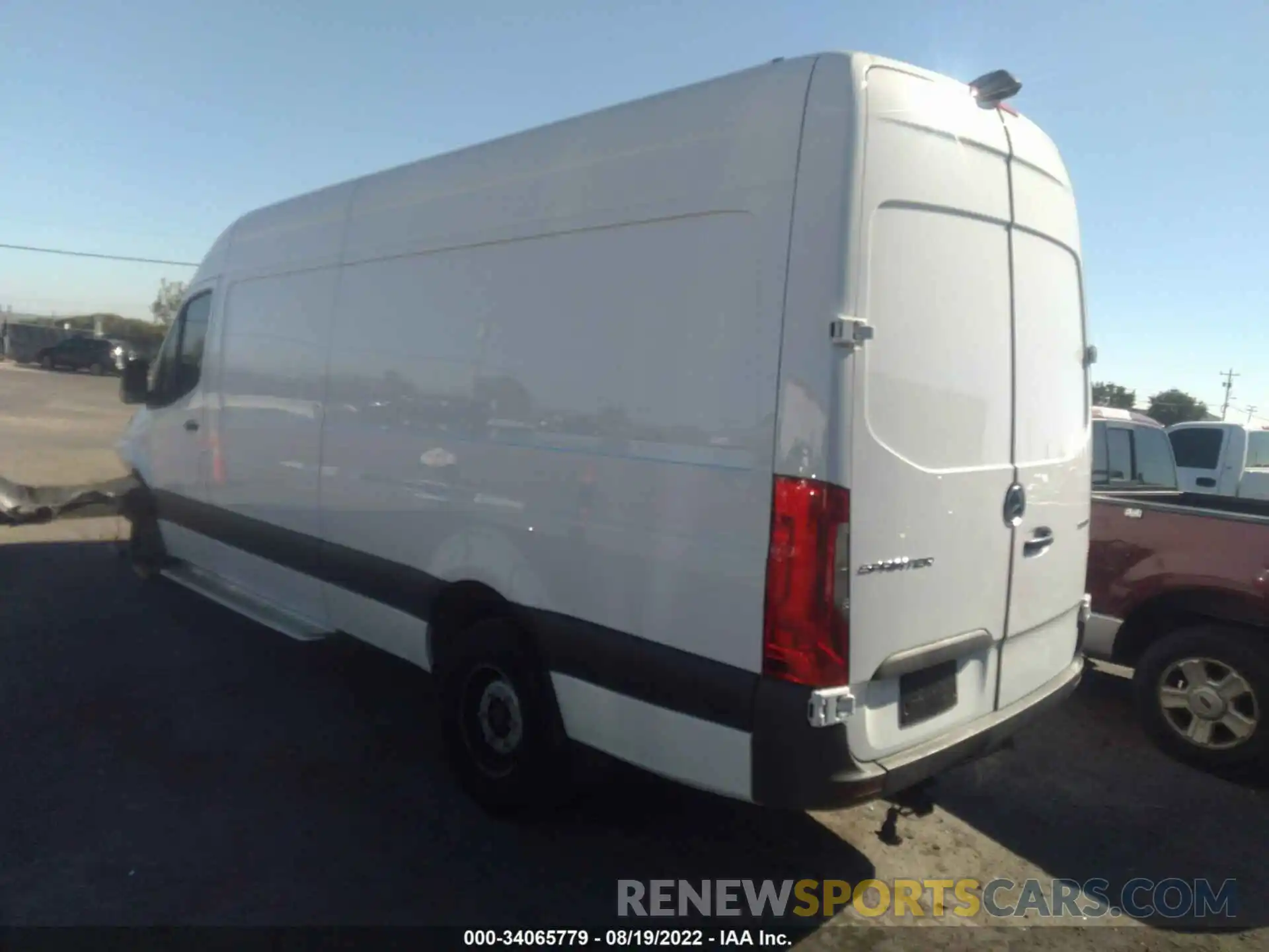 3 Photograph of a damaged car W1Y5ECHY7MT067438 MERCEDES-BENZ SPRINTER CARGO VAN 2021