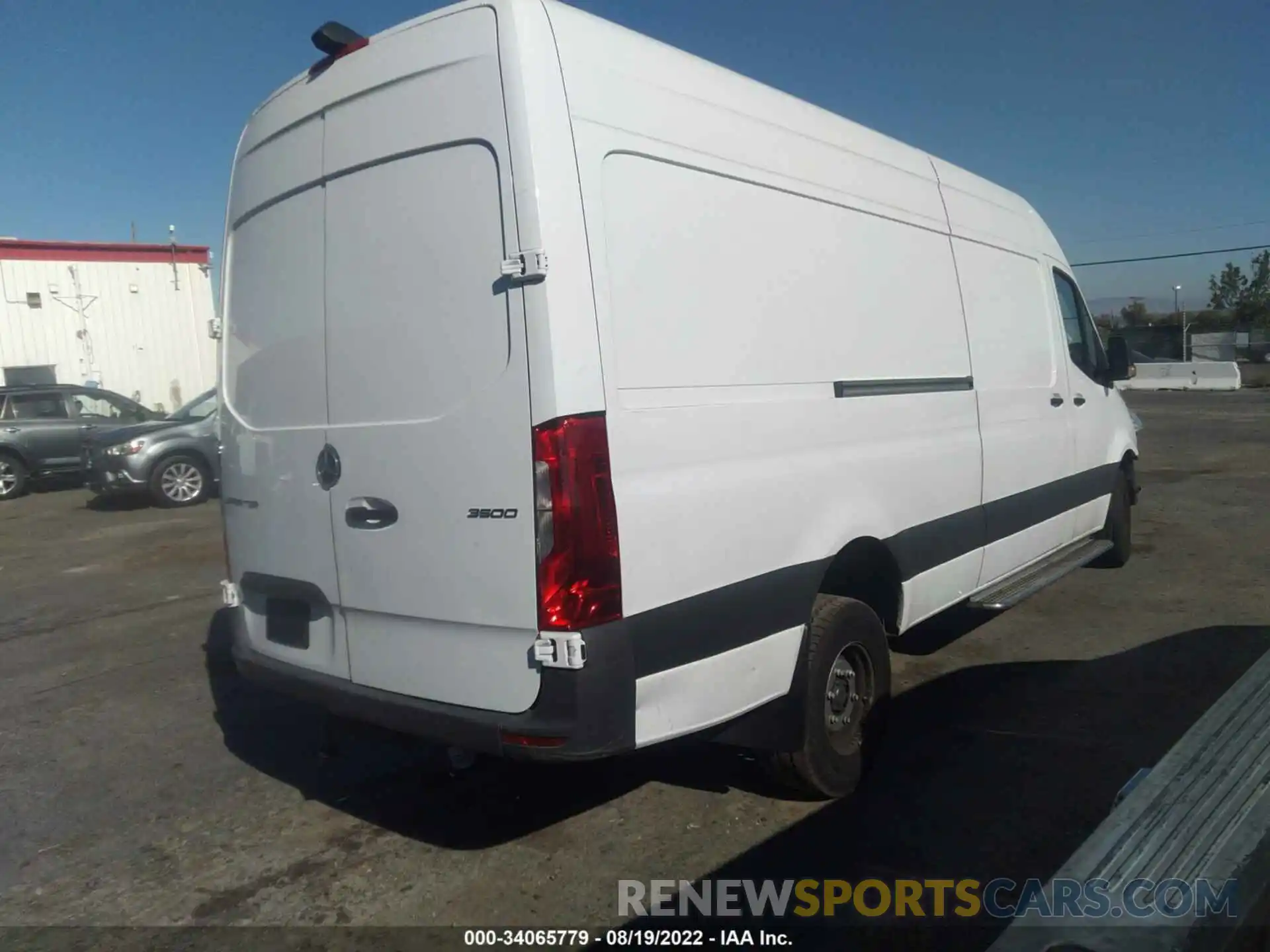 4 Photograph of a damaged car W1Y5ECHY7MT067438 MERCEDES-BENZ SPRINTER CARGO VAN 2021