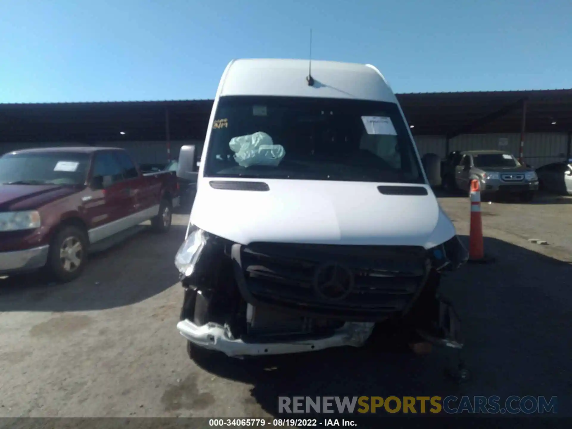 6 Photograph of a damaged car W1Y5ECHY7MT067438 MERCEDES-BENZ SPRINTER CARGO VAN 2021