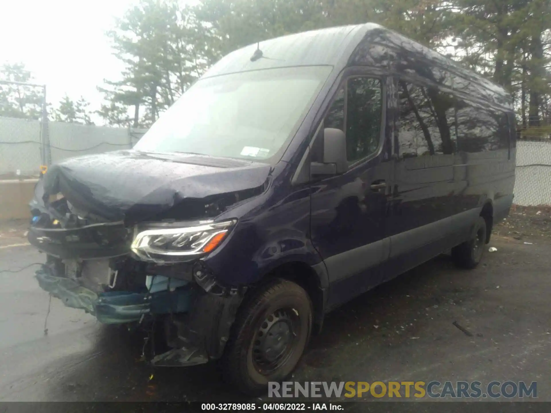 2 Photograph of a damaged car W1Y5EDHY9MT057998 MERCEDES-BENZ SPRINTER CARGO VAN 2021