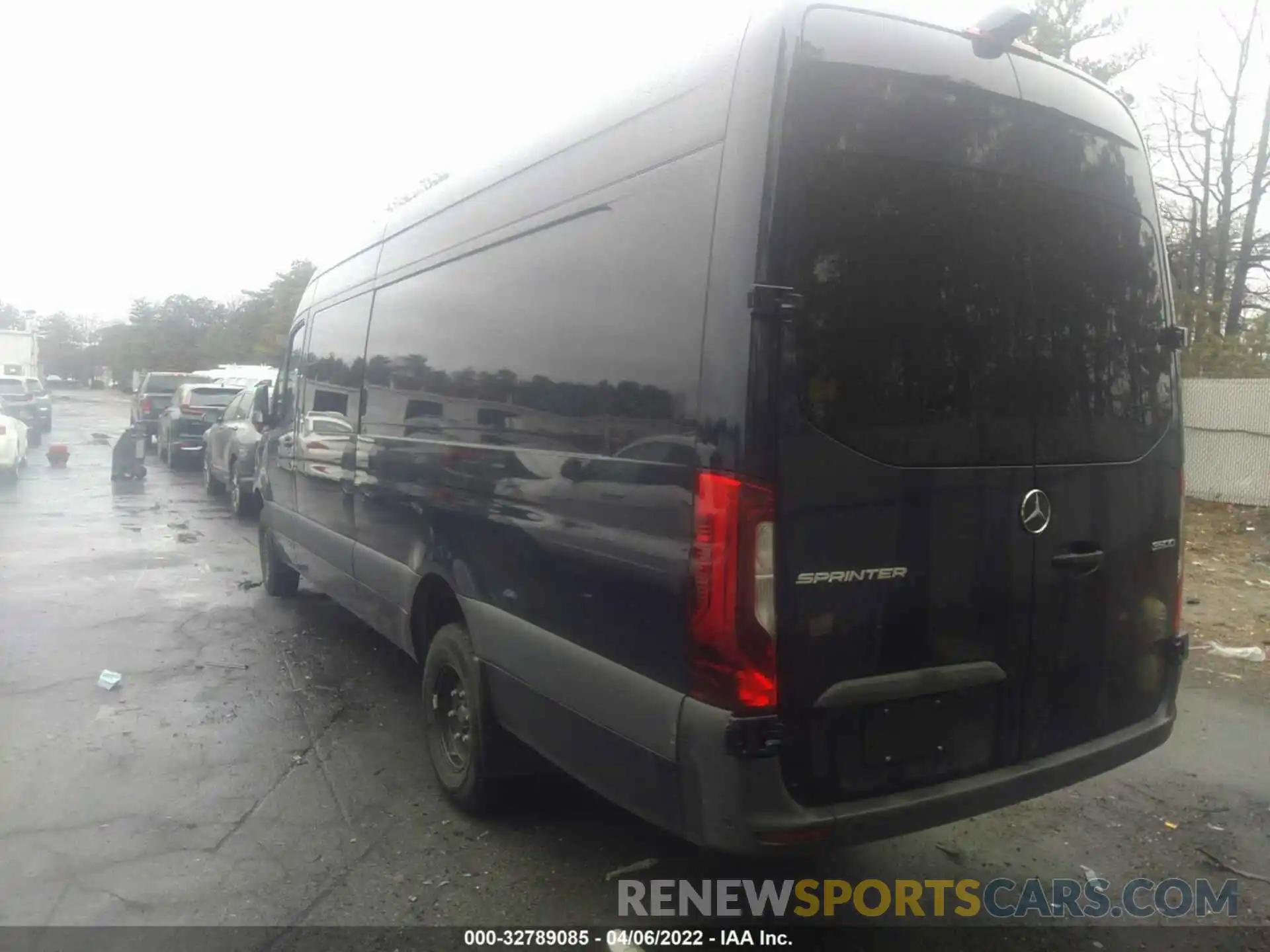 3 Фотография поврежденного автомобиля W1Y5EDHY9MT057998 MERCEDES-BENZ SPRINTER CARGO VAN 2021