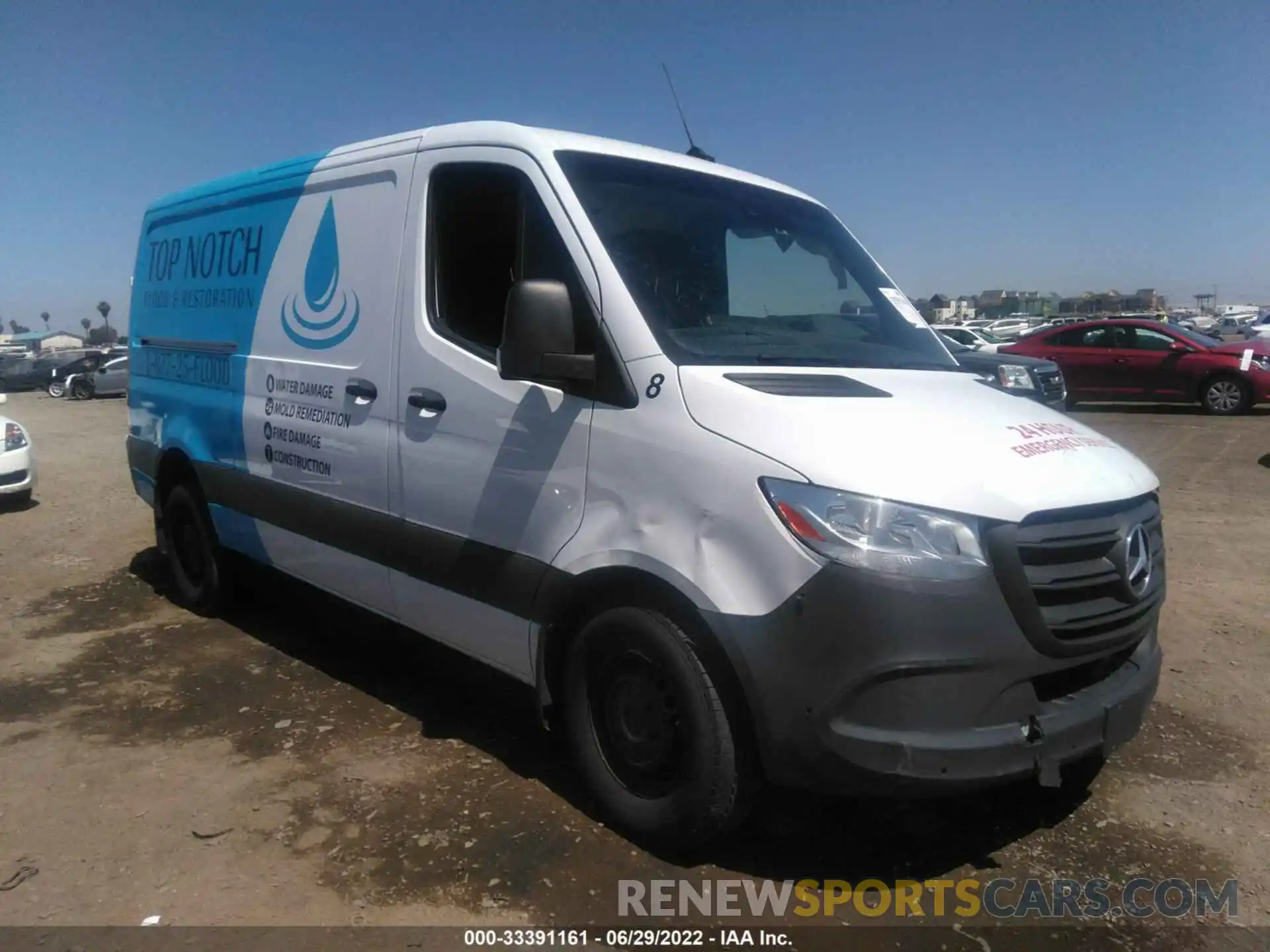 1 Photograph of a damaged car W1Y70BGY2MT065700 MERCEDES-BENZ SPRINTER CARGO VAN 2021