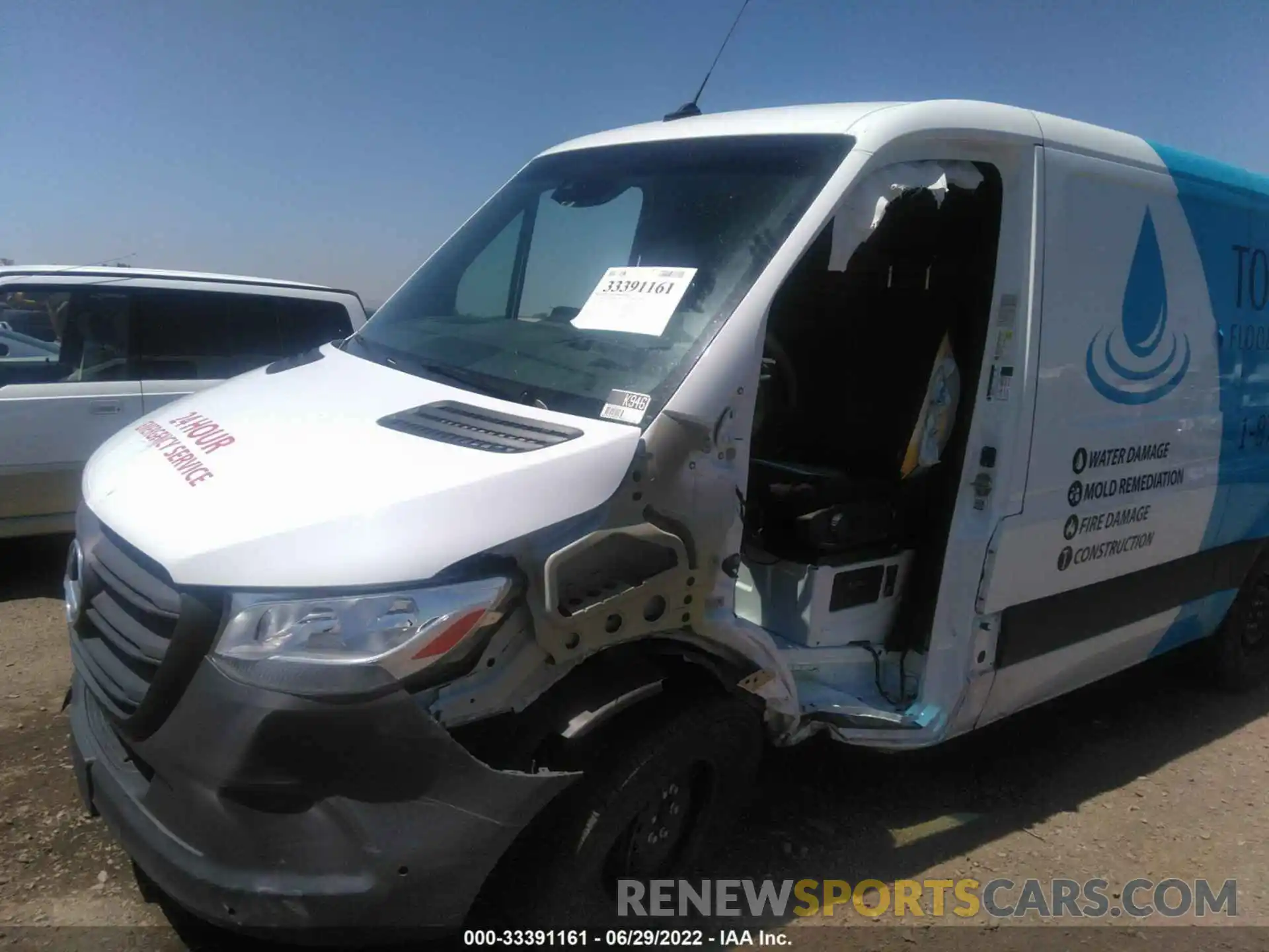 6 Photograph of a damaged car W1Y70BGY2MT065700 MERCEDES-BENZ SPRINTER CARGO VAN 2021