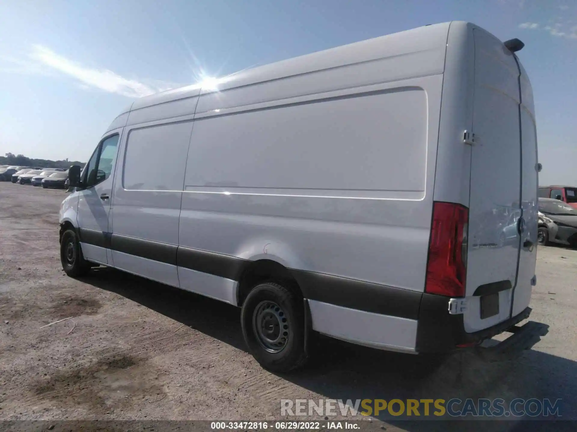 3 Фотография поврежденного автомобиля W1Y4ECHY2NT081423 MERCEDES-BENZ SPRINTER CARGO VAN 2022