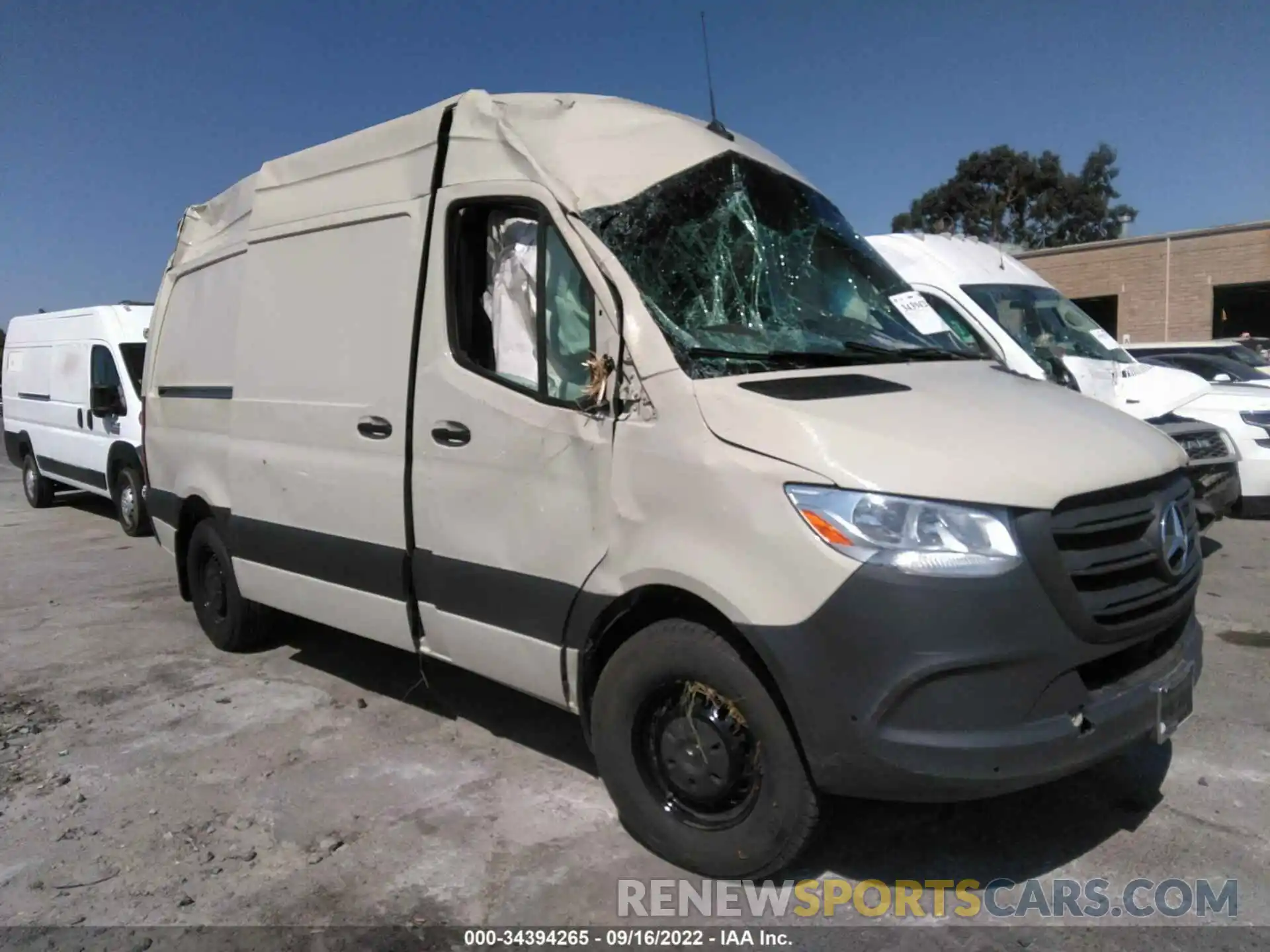 1 Photograph of a damaged car W1Y70BGY7NT099231 MERCEDES-BENZ SPRINTER CARGO VAN 2022