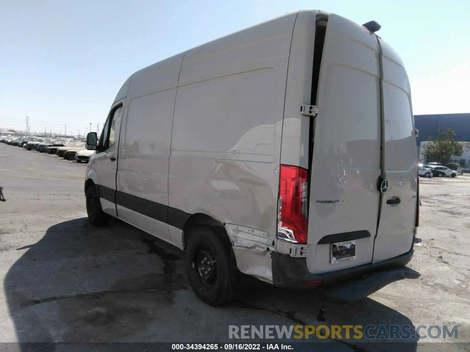 3 Photograph of a damaged car W1Y70BGY7NT099231 MERCEDES-BENZ SPRINTER CARGO VAN 2022