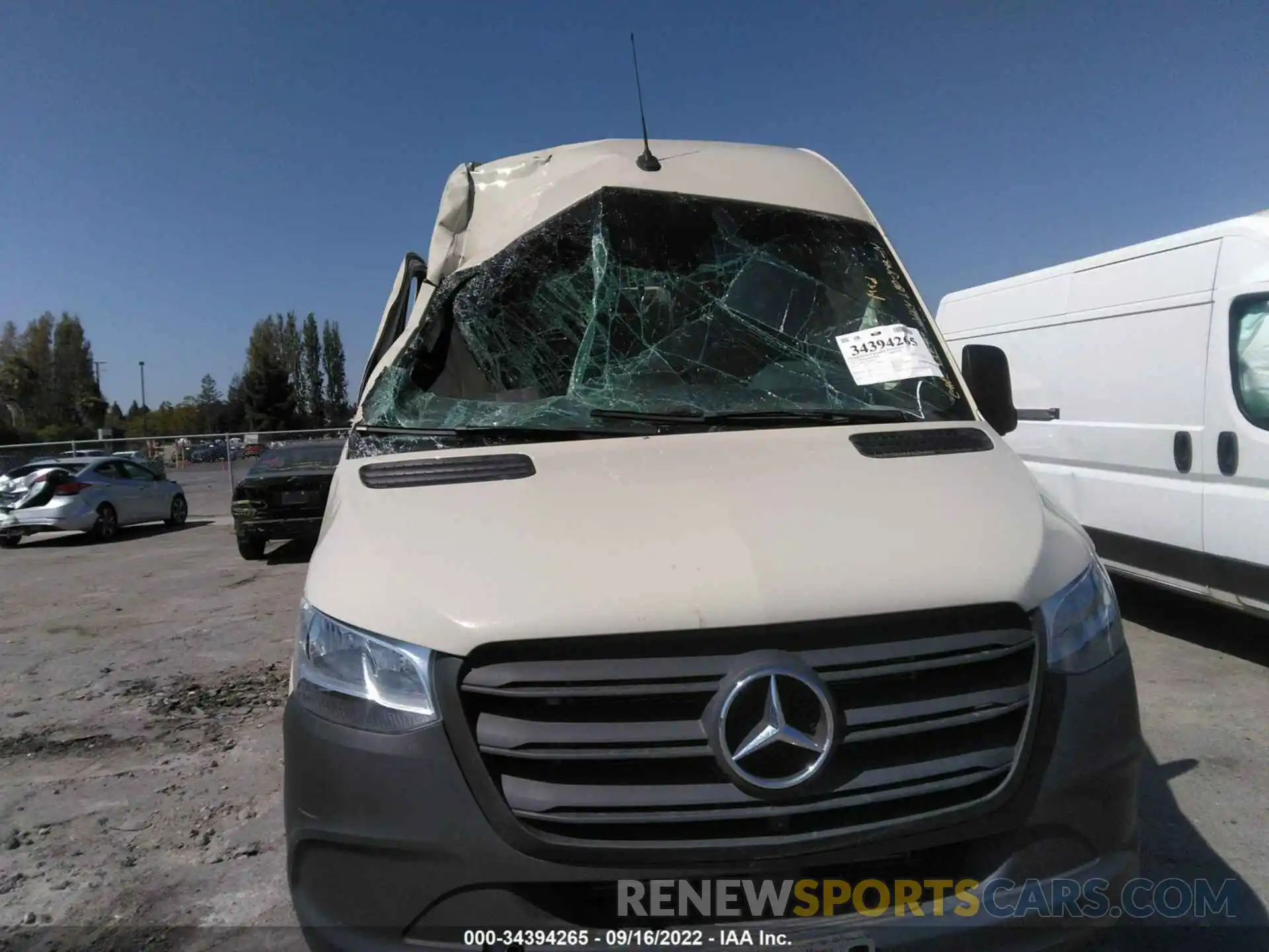 6 Photograph of a damaged car W1Y70BGY7NT099231 MERCEDES-BENZ SPRINTER CARGO VAN 2022