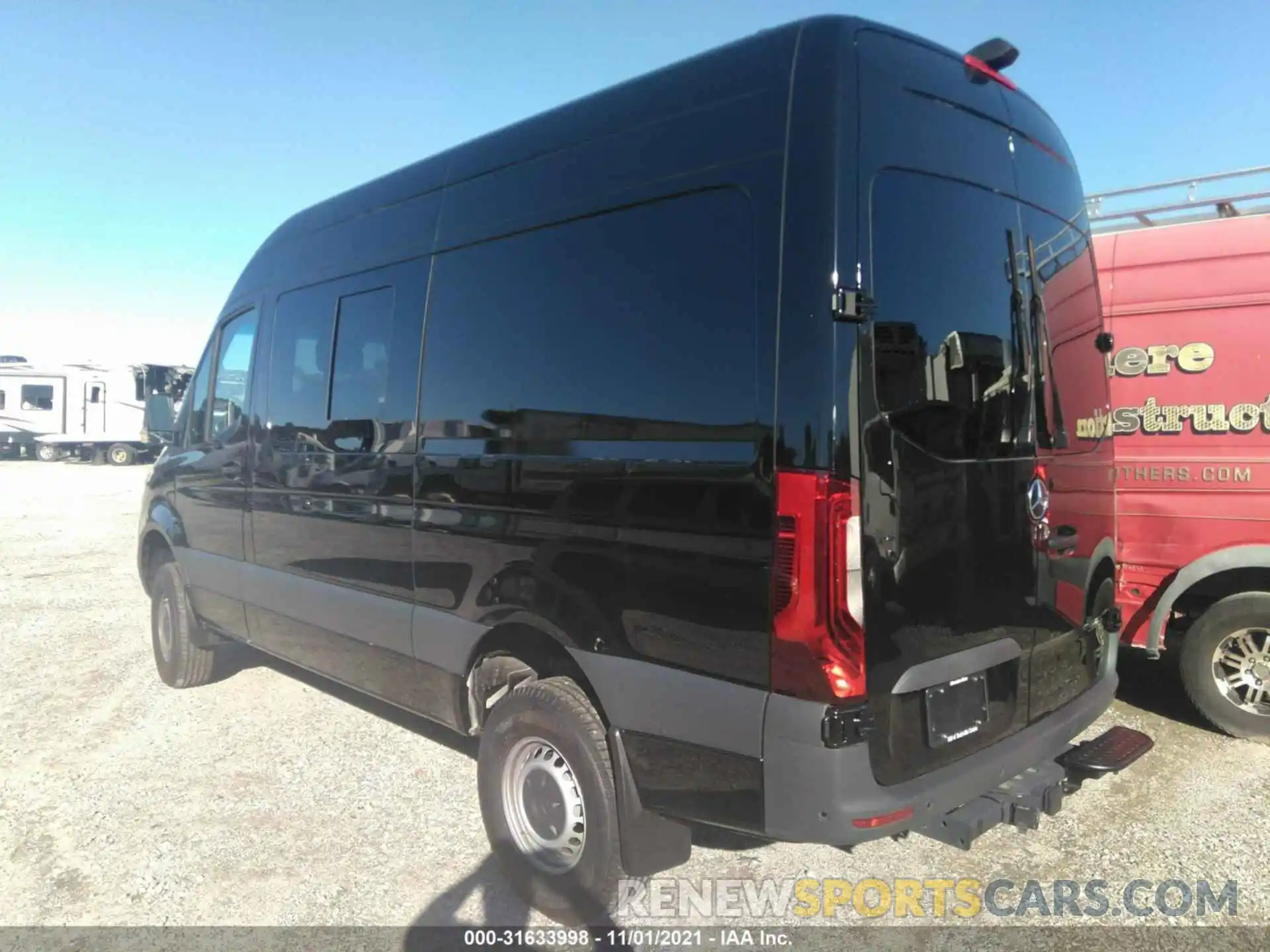 3 Photograph of a damaged car W1W4EBVY2MT059010 MERCEDES-BENZ SPRINTER CREW VAN 2021