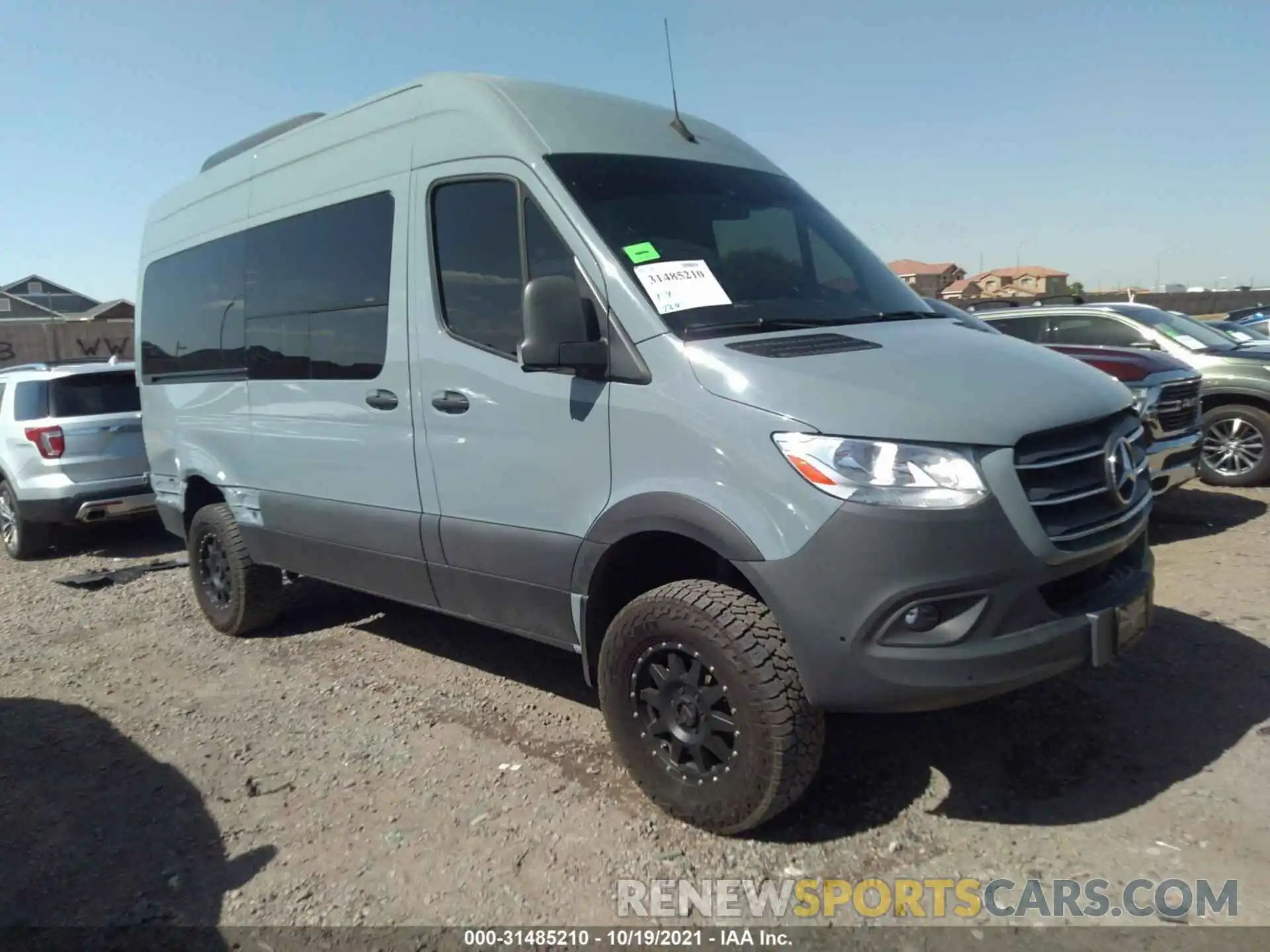 1 Photograph of a damaged car WDZFF0CD6KP174110 MERCEDES-BENZ SPRINTER PASSENGER VAN 2019