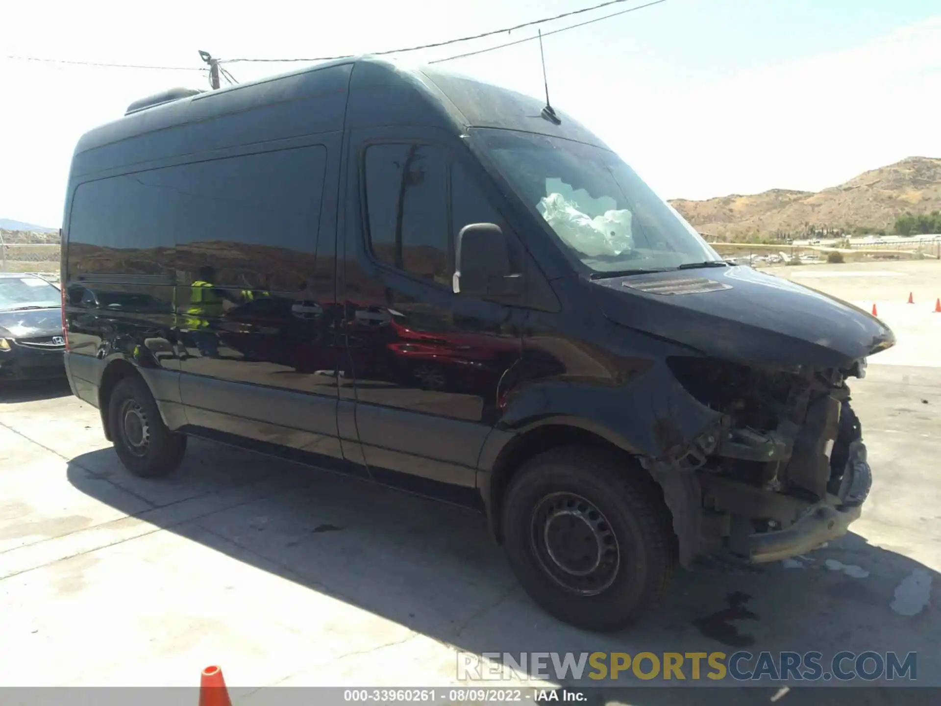 1 Photograph of a damaged car WDZPE7ED5KT006673 MERCEDES-BENZ SPRINTER PASSENGER VAN 2019