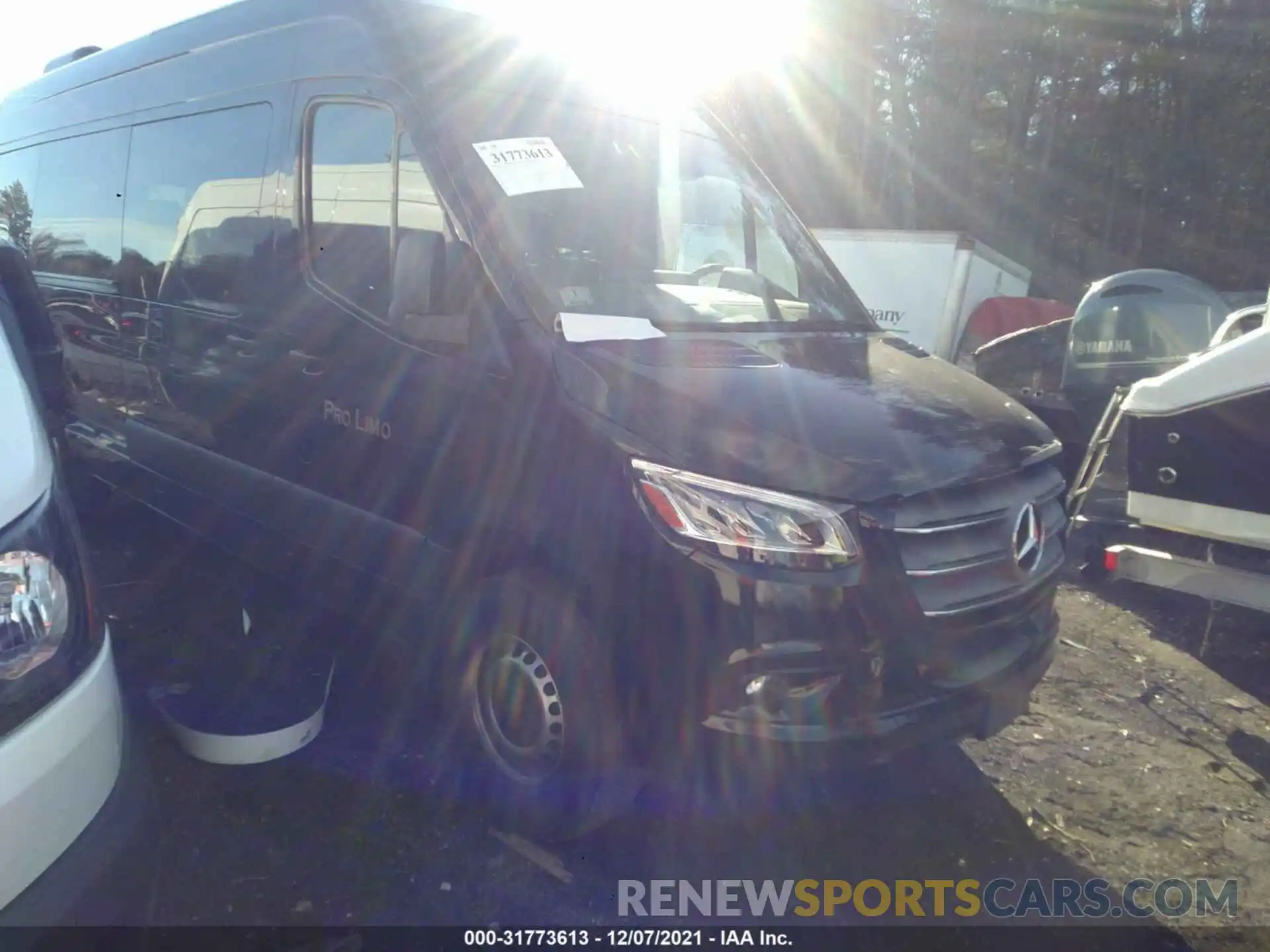 1 Photograph of a damaged car WDZPF1CD6KT008414 MERCEDES-BENZ SPRINTER PASSENGER VAN 2019