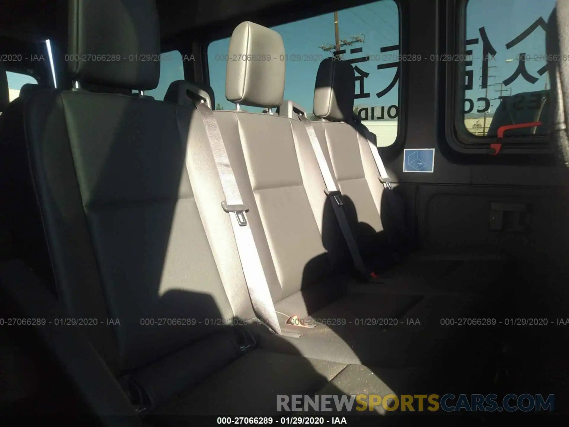 8 Photograph of a damaged car WDZPF1ED1KT015039 MERCEDES-BENZ SPRINTER PASSENGER VAN 2019