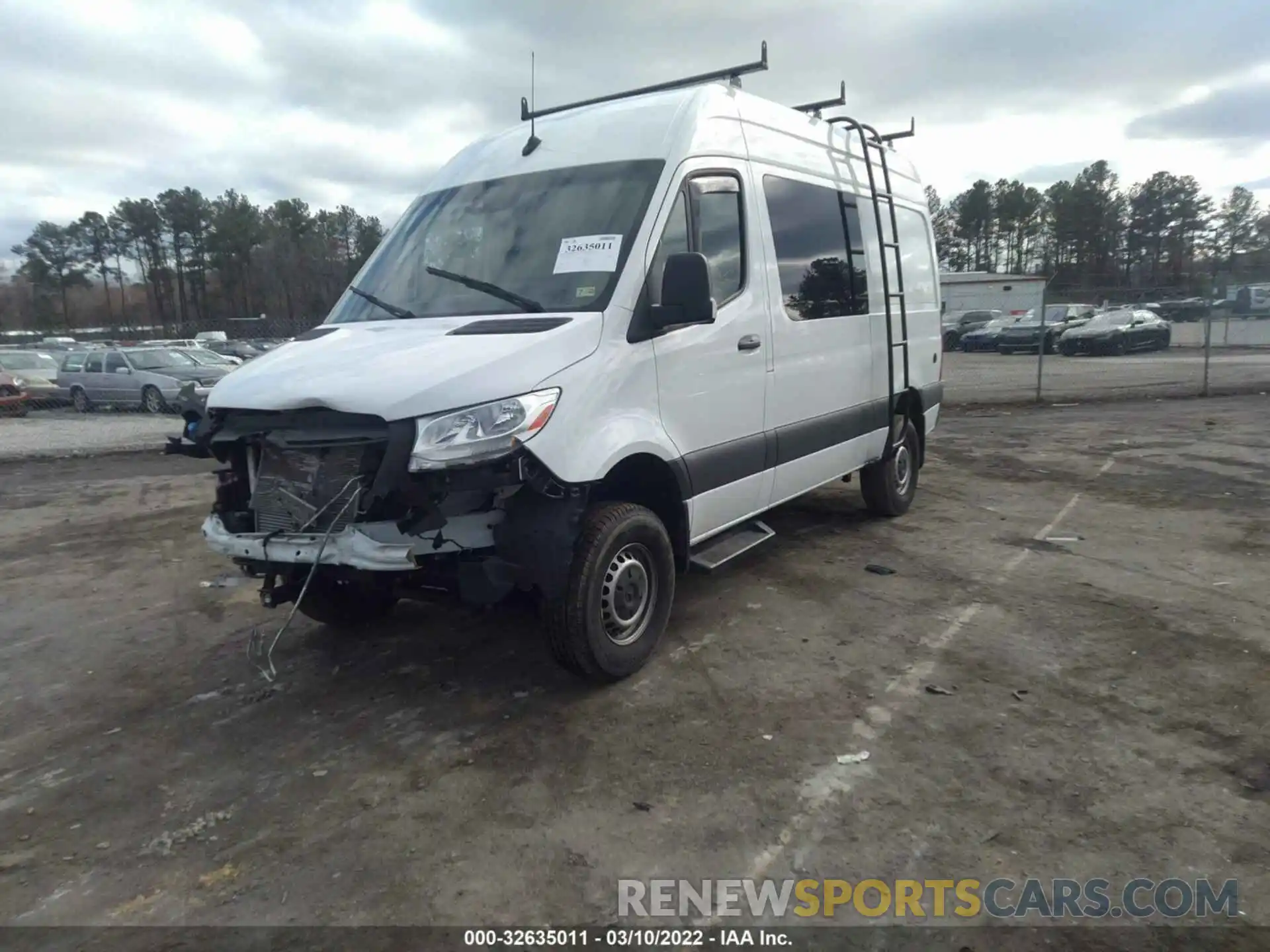 2 Photograph of a damaged car W1W4EBVY5KP191734 MERCEDES-BENZ SPRINTER VAN 2019