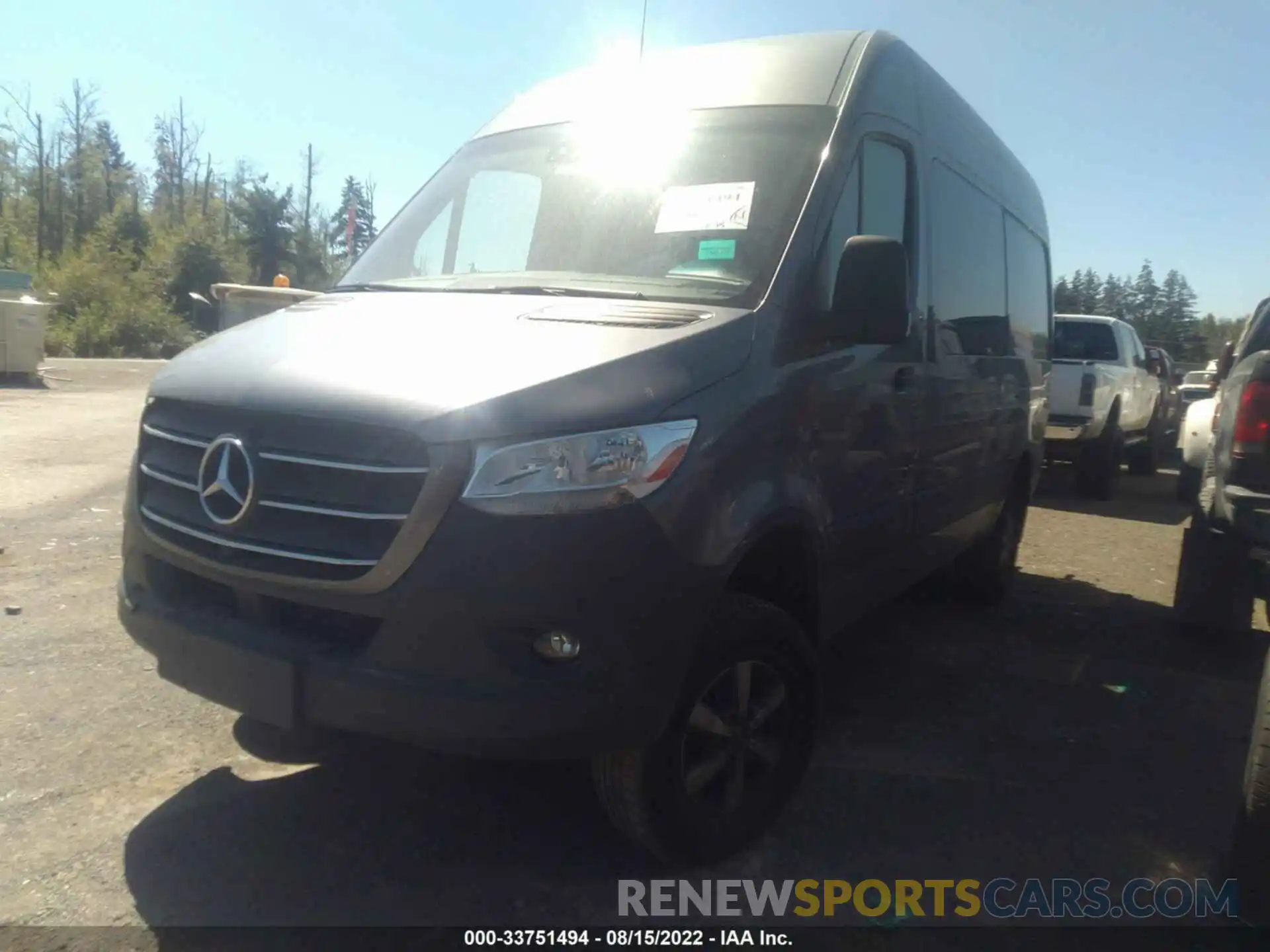 2 Photograph of a damaged car WD4FF0CD0KP188509 MERCEDES-BENZ SPRINTER VAN 2019