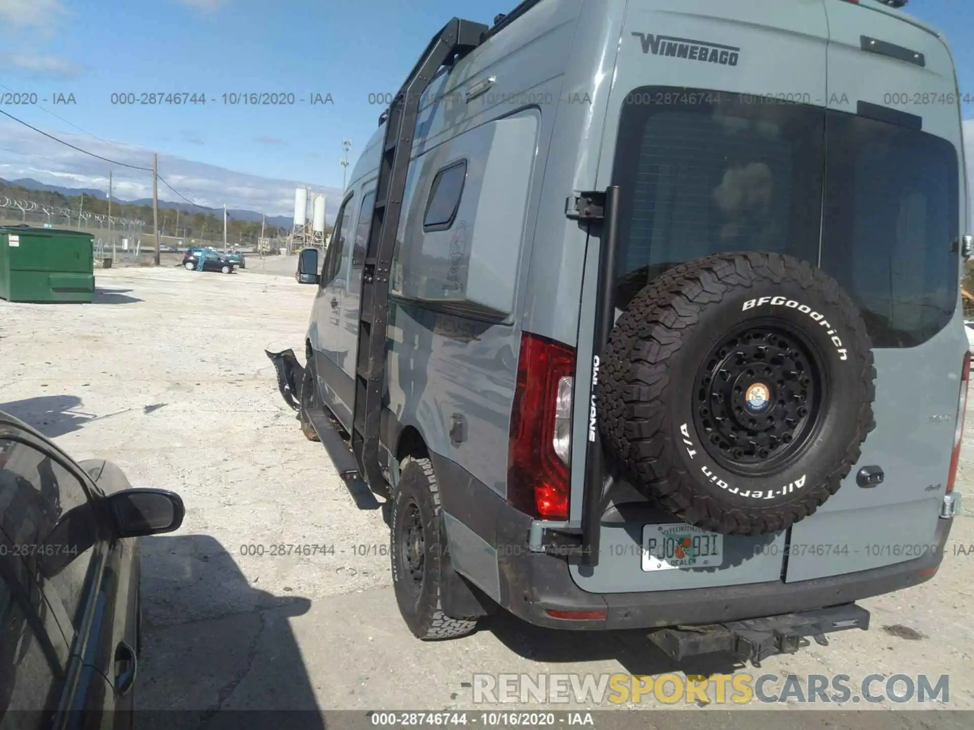 3 Фотография поврежденного автомобиля WD4FF0CD0KT009568 MERCEDES-BENZ SPRINTER VAN 2019