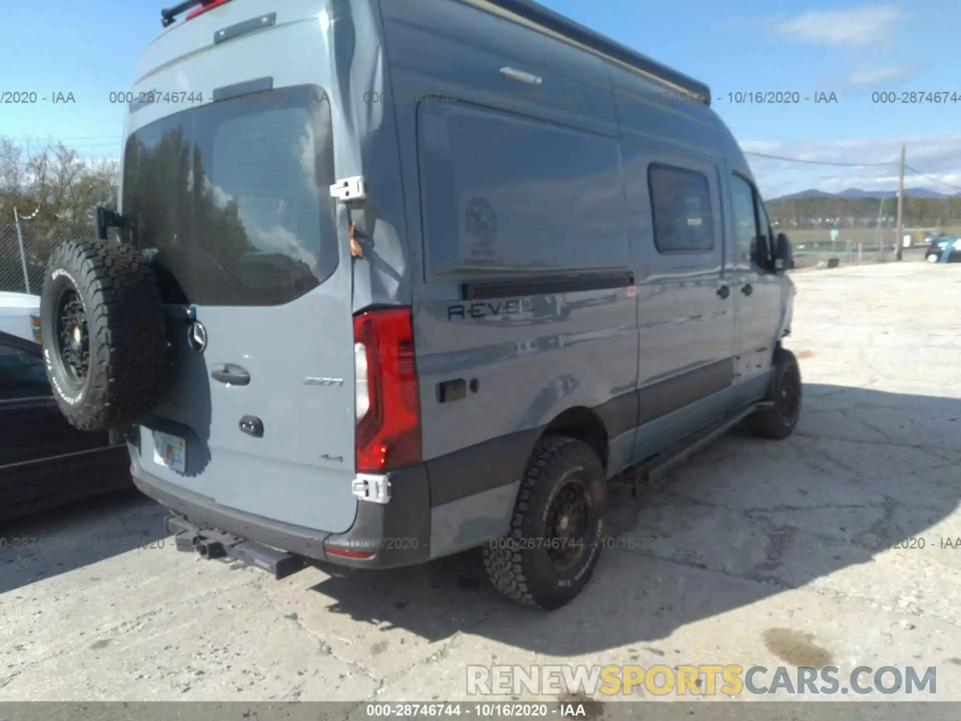 4 Фотография поврежденного автомобиля WD4FF0CD0KT009568 MERCEDES-BENZ SPRINTER VAN 2019