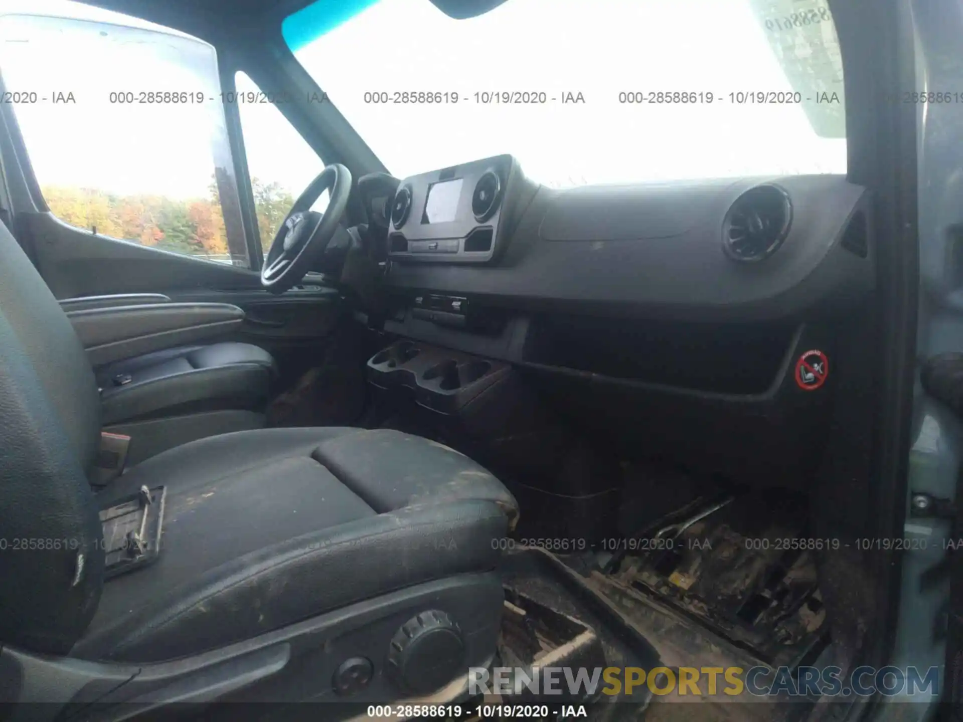 5 Photograph of a damaged car WD4FF0CD2KT012360 MERCEDES-BENZ SPRINTER VAN 2019