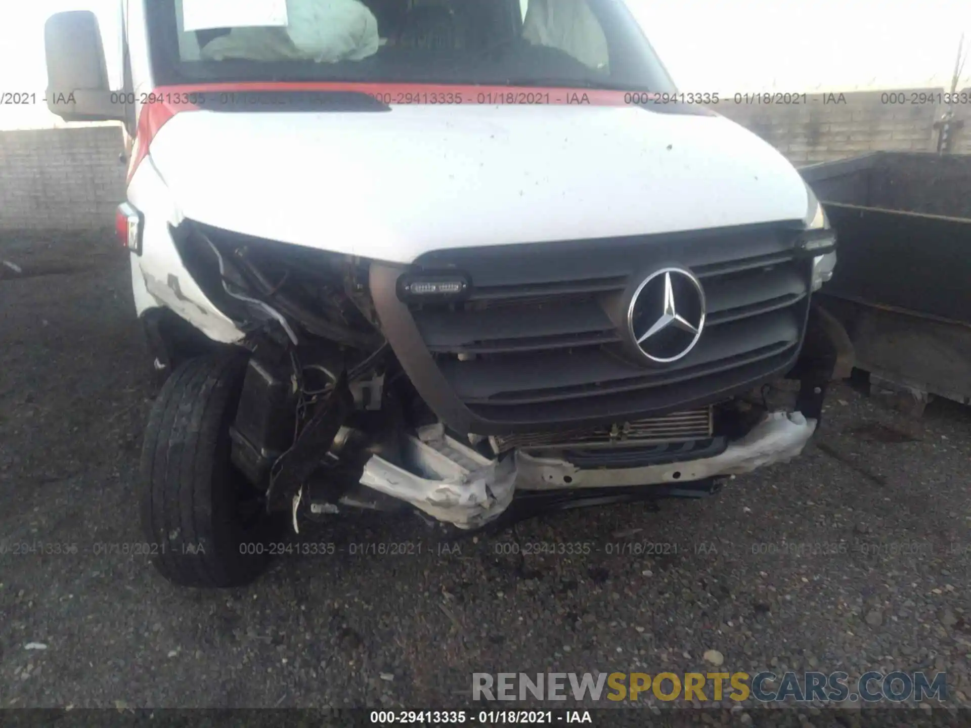 6 Photograph of a damaged car WD4FF0CD2KT016506 MERCEDES-BENZ SPRINTER VAN 2019
