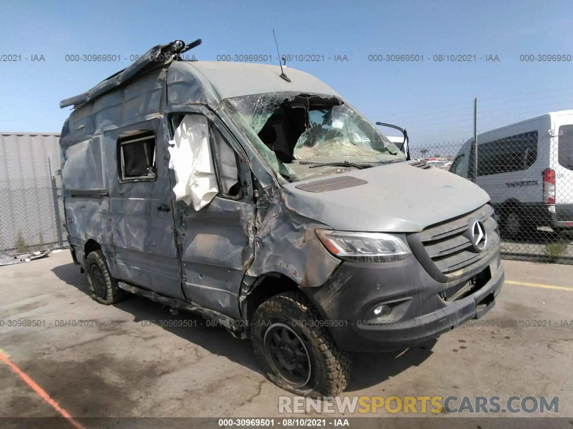 1 Photograph of a damaged car WD4FF0CD9KT009357 MERCEDES-BENZ SPRINTER VAN 2019