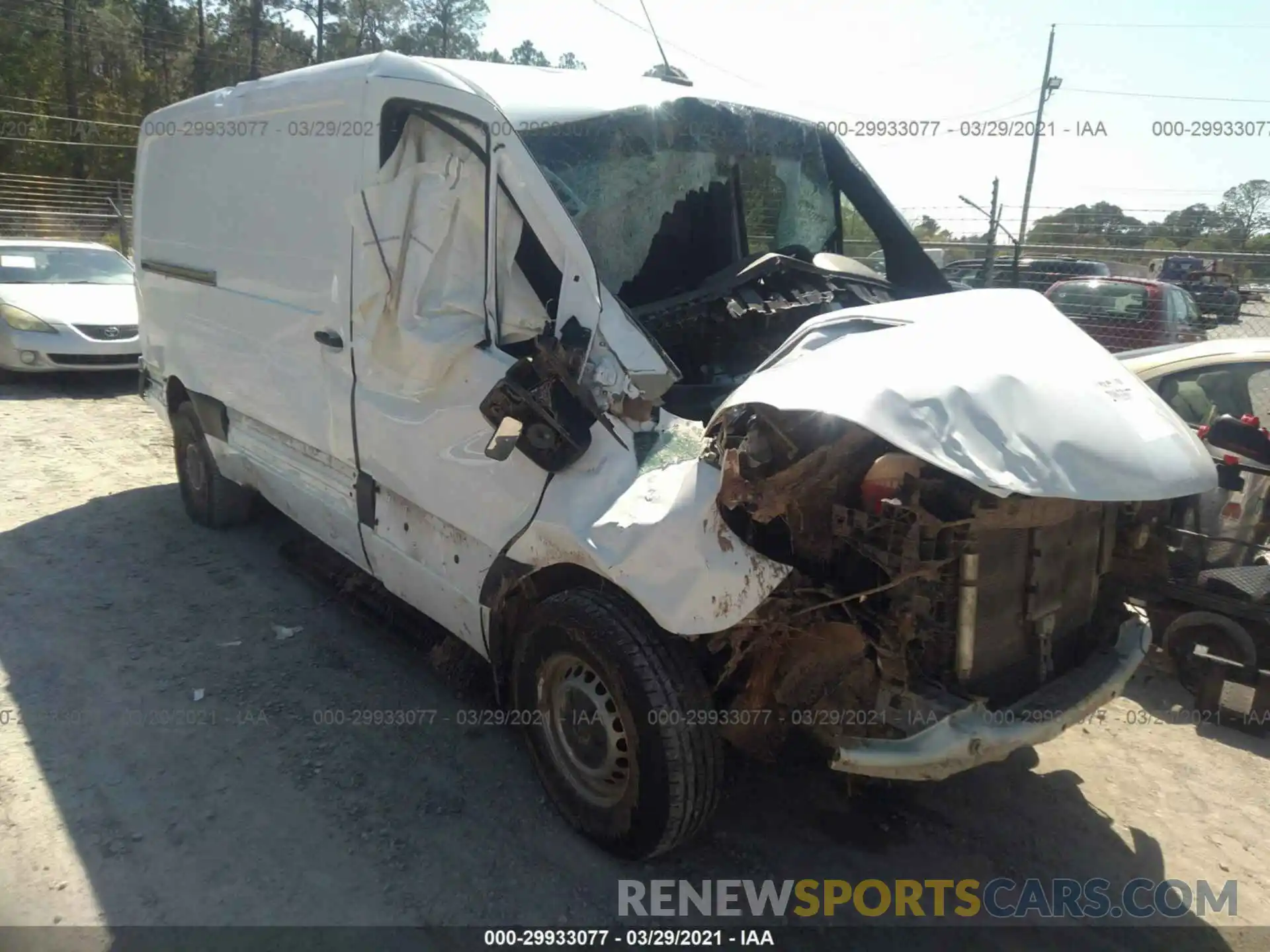 1 Photograph of a damaged car WD4PE7ED0KT010717 MERCEDES-BENZ SPRINTER VAN 2019