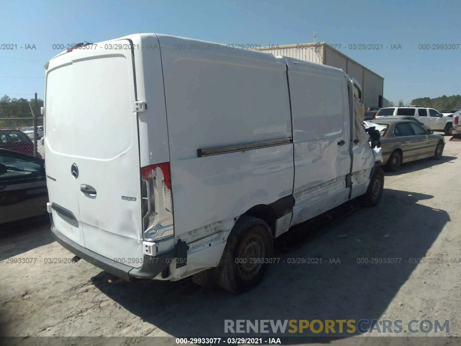 4 Фотография поврежденного автомобиля WD4PE7ED0KT010717 MERCEDES-BENZ SPRINTER VAN 2019