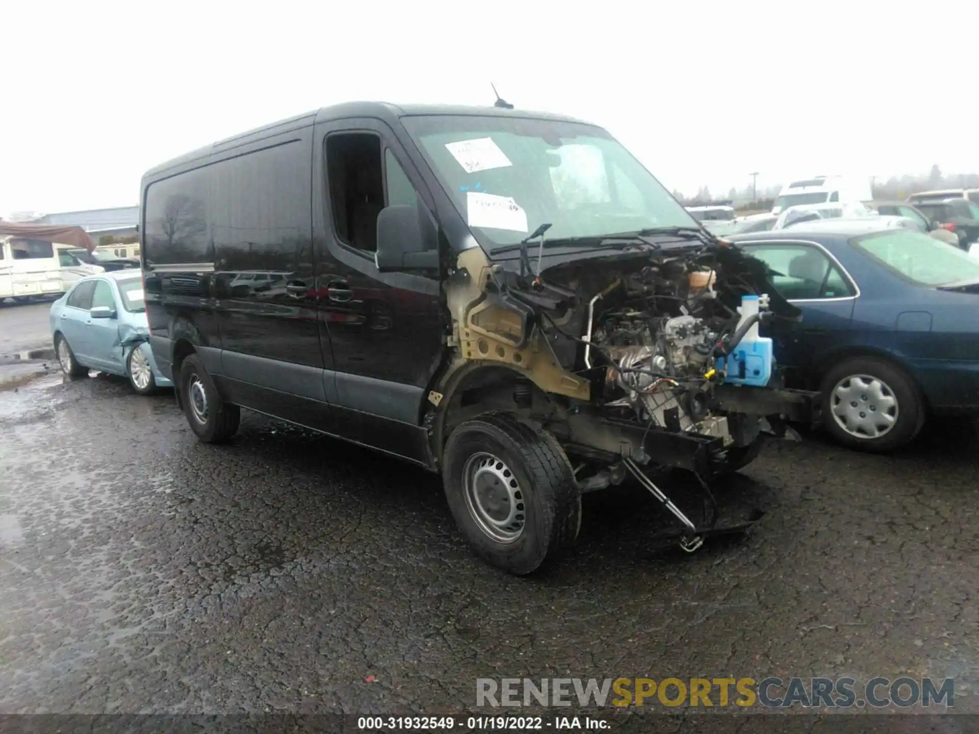 1 Photograph of a damaged car WD4PE7ED3KT015202 MERCEDES-BENZ SPRINTER VAN 2019