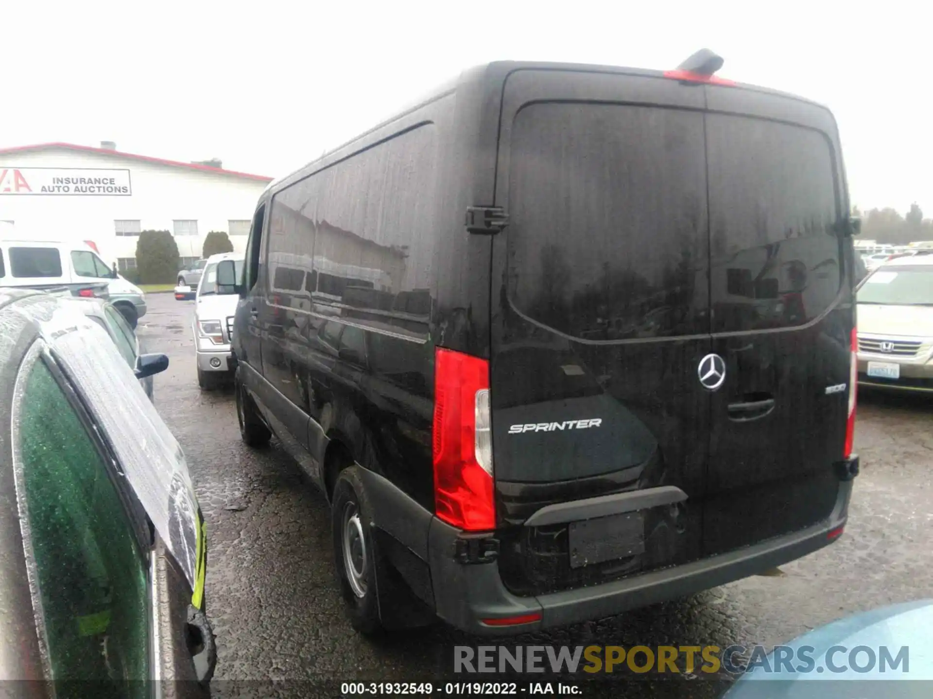 3 Фотография поврежденного автомобиля WD4PE7ED3KT015202 MERCEDES-BENZ SPRINTER VAN 2019