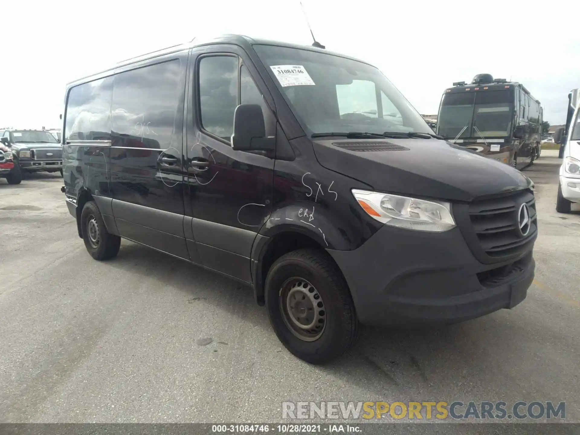 1 Photograph of a damaged car WD4PE7ED9KT016368 MERCEDES-BENZ SPRINTER VAN 2019