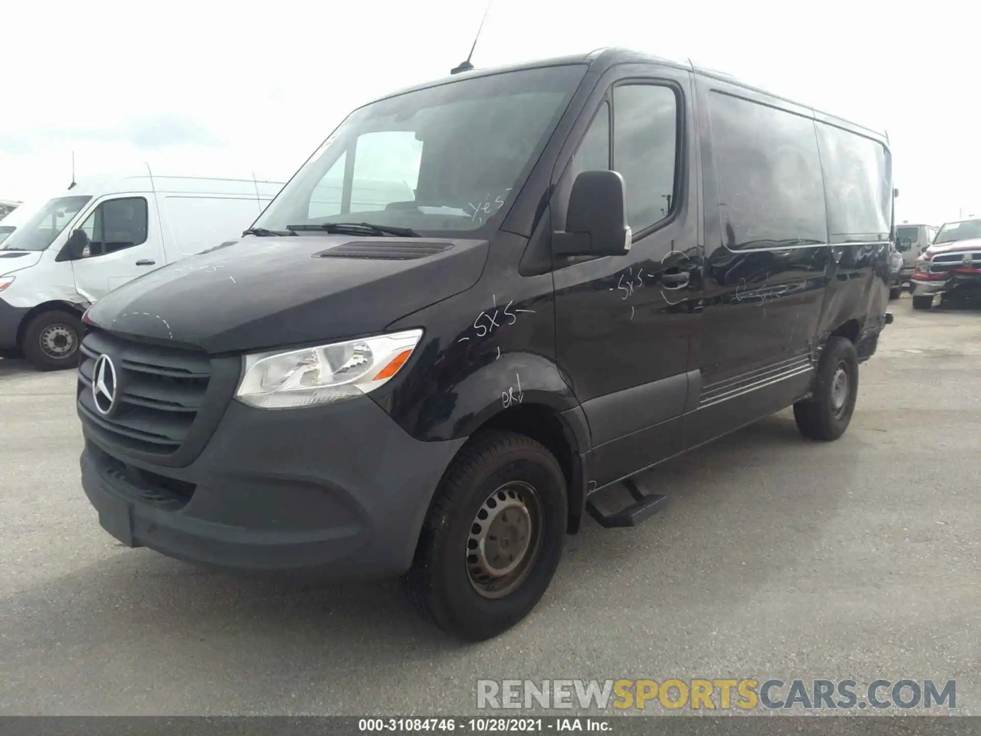 2 Фотография поврежденного автомобиля WD4PE7ED9KT016368 MERCEDES-BENZ SPRINTER VAN 2019