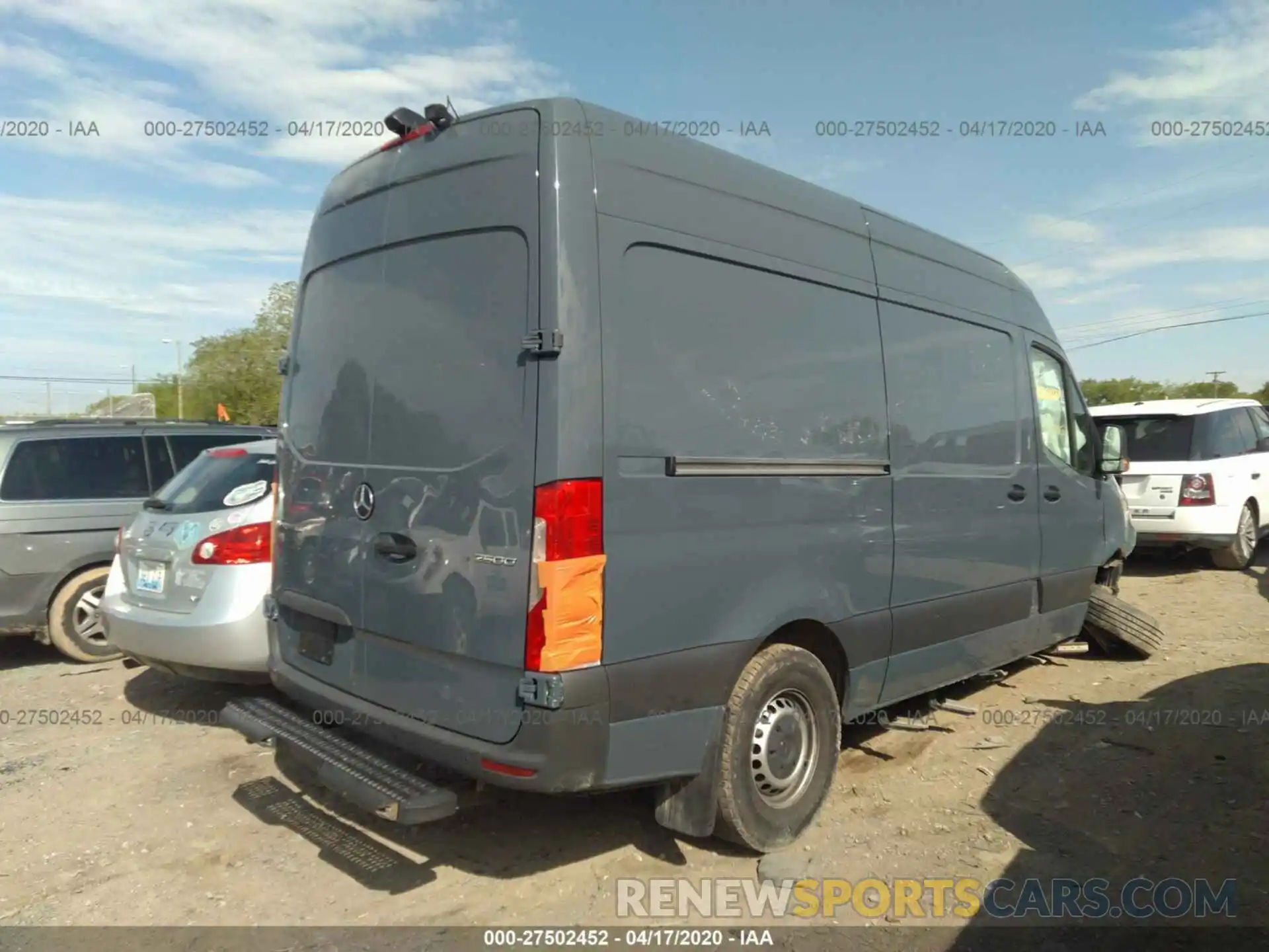 4 Фотография поврежденного автомобиля WD4PF0CD2KP034484 MERCEDES-BENZ SPRINTER VAN 2019