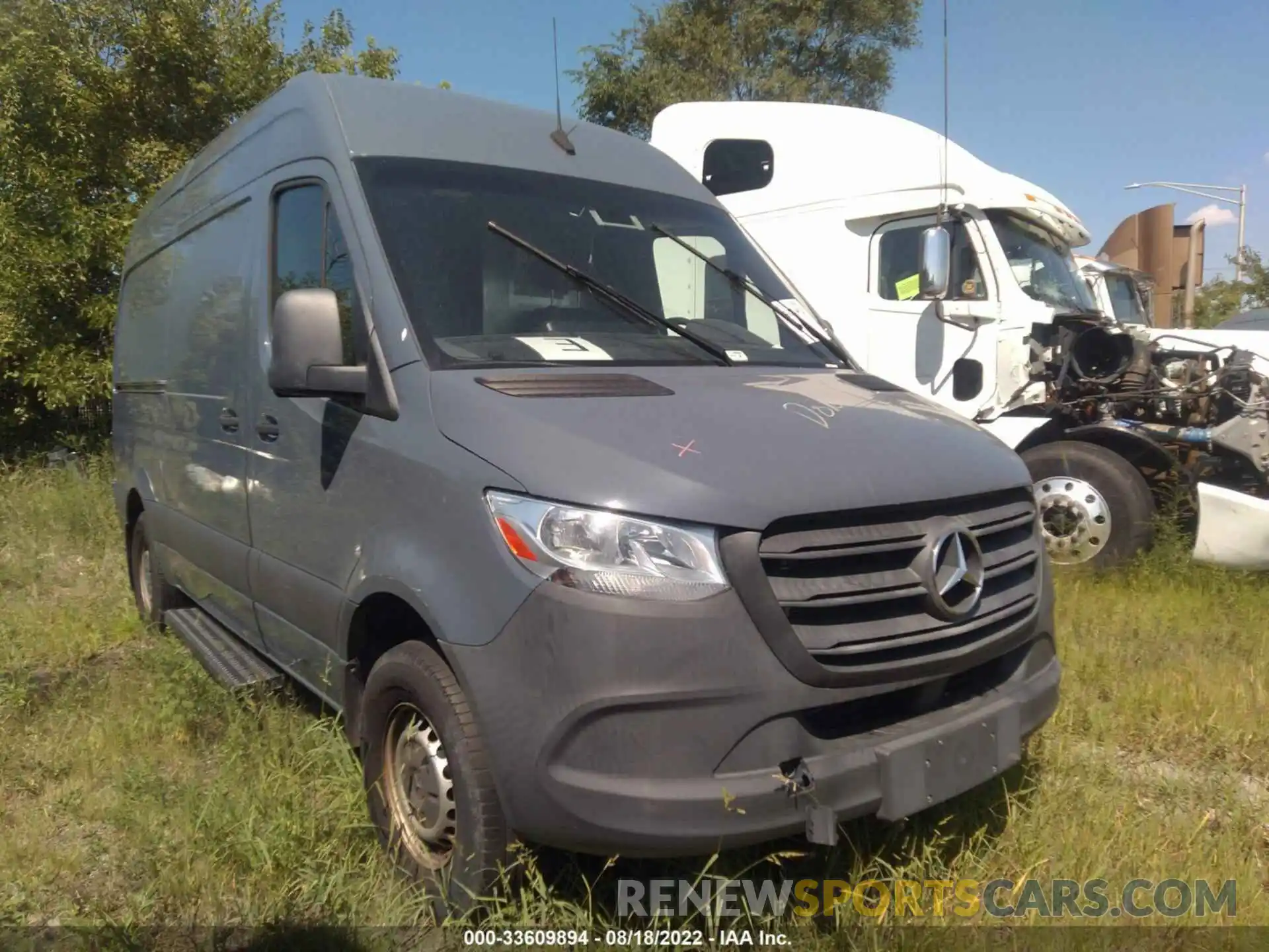 1 Photograph of a damaged car WD4PF0CD2KP042519 MERCEDES-BENZ SPRINTER VAN 2019