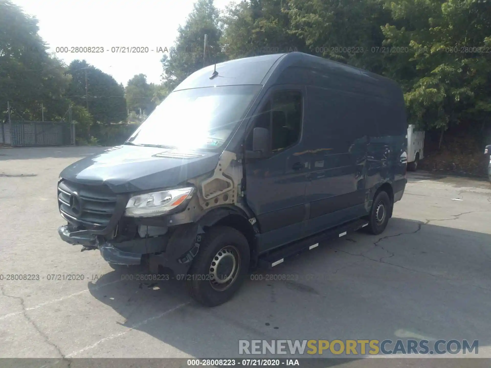 2 Photograph of a damaged car WD4PF0CD2KP092840 MERCEDES-BENZ SPRINTER VAN 2019