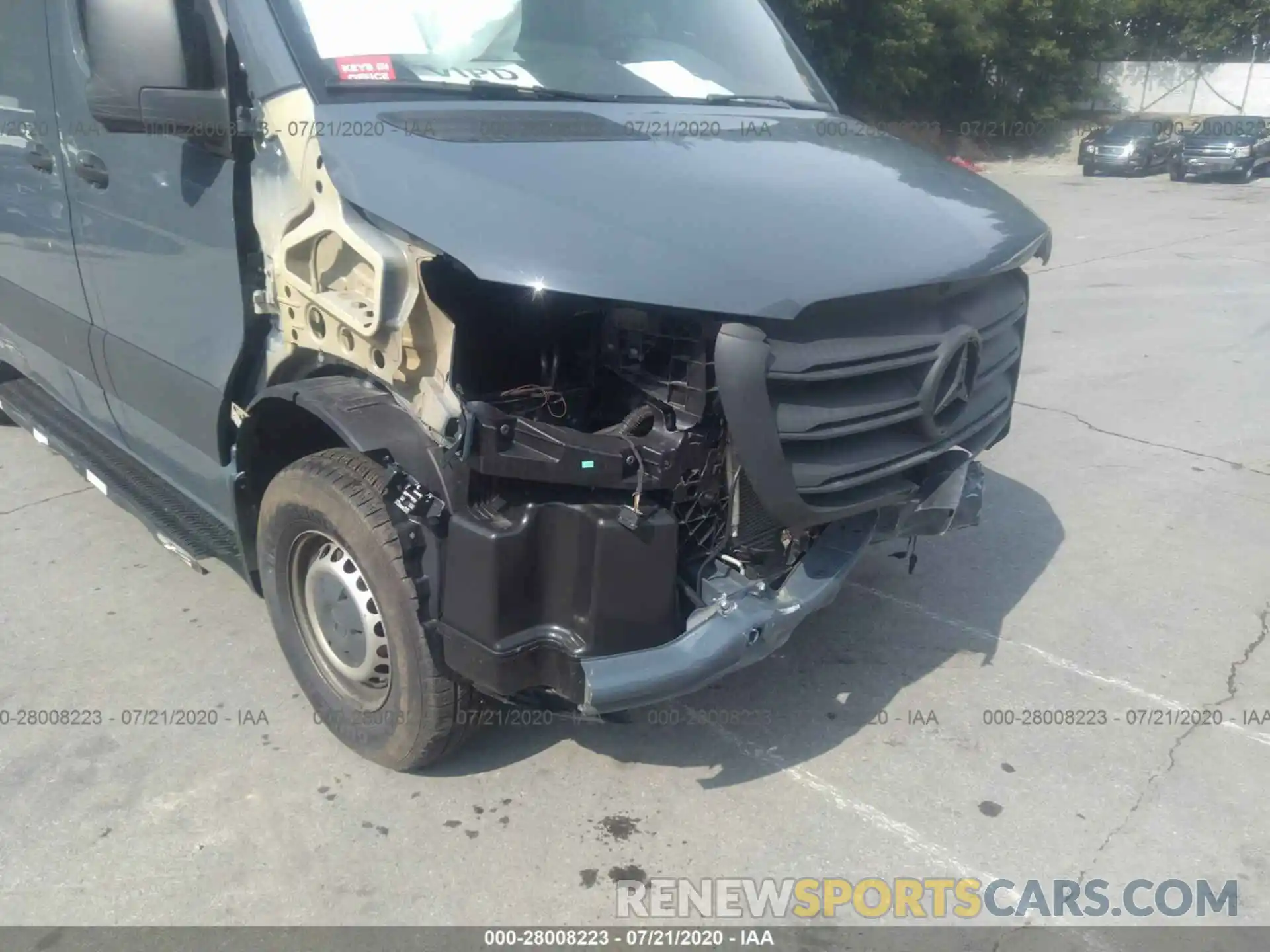 6 Photograph of a damaged car WD4PF0CD2KP092840 MERCEDES-BENZ SPRINTER VAN 2019