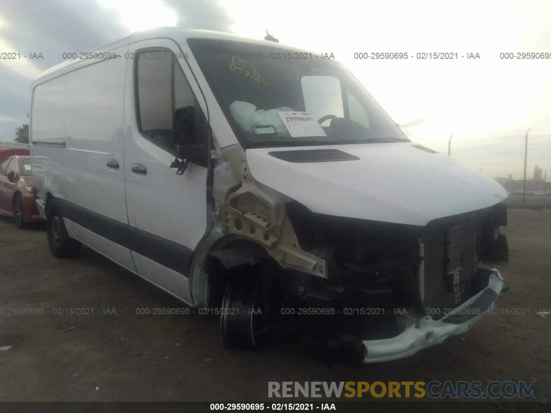 1 Photograph of a damaged car WD4PF0CD3KP025521 MERCEDES-BENZ SPRINTER VAN 2019