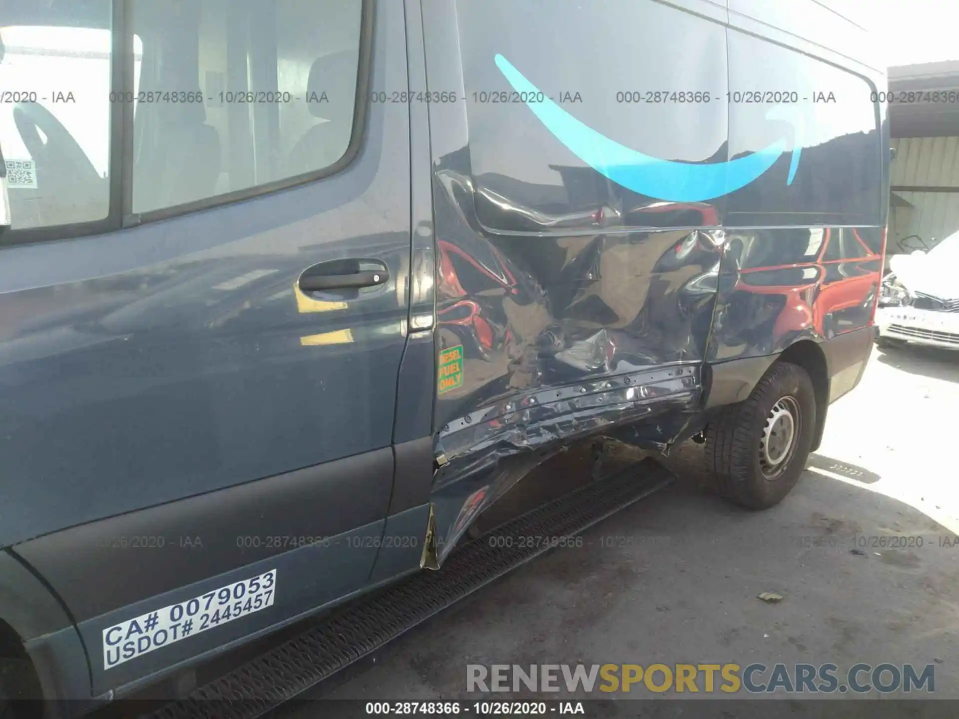 6 Photograph of a damaged car WD4PF0CD3KP043274 MERCEDES-BENZ SPRINTER VAN 2019