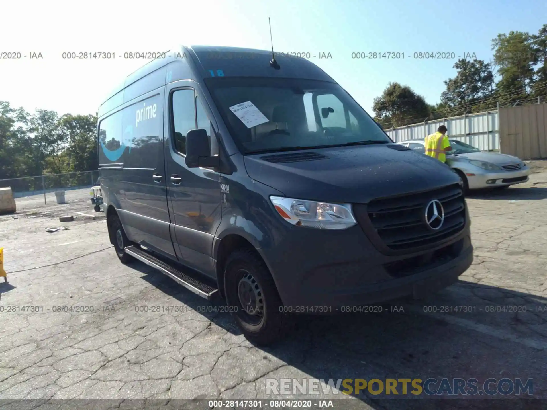 1 Фотография поврежденного автомобиля WD4PF0CD3KP047941 MERCEDES-BENZ SPRINTER VAN 2019