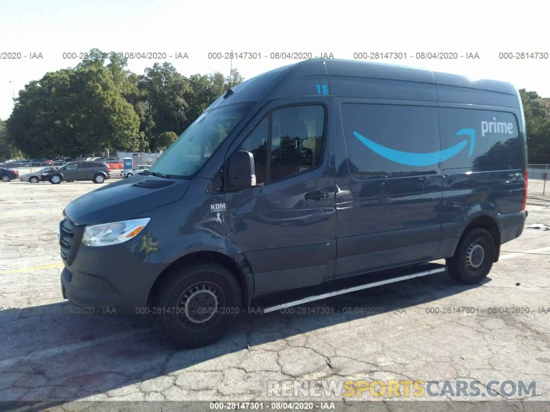 2 Фотография поврежденного автомобиля WD4PF0CD3KP047941 MERCEDES-BENZ SPRINTER VAN 2019